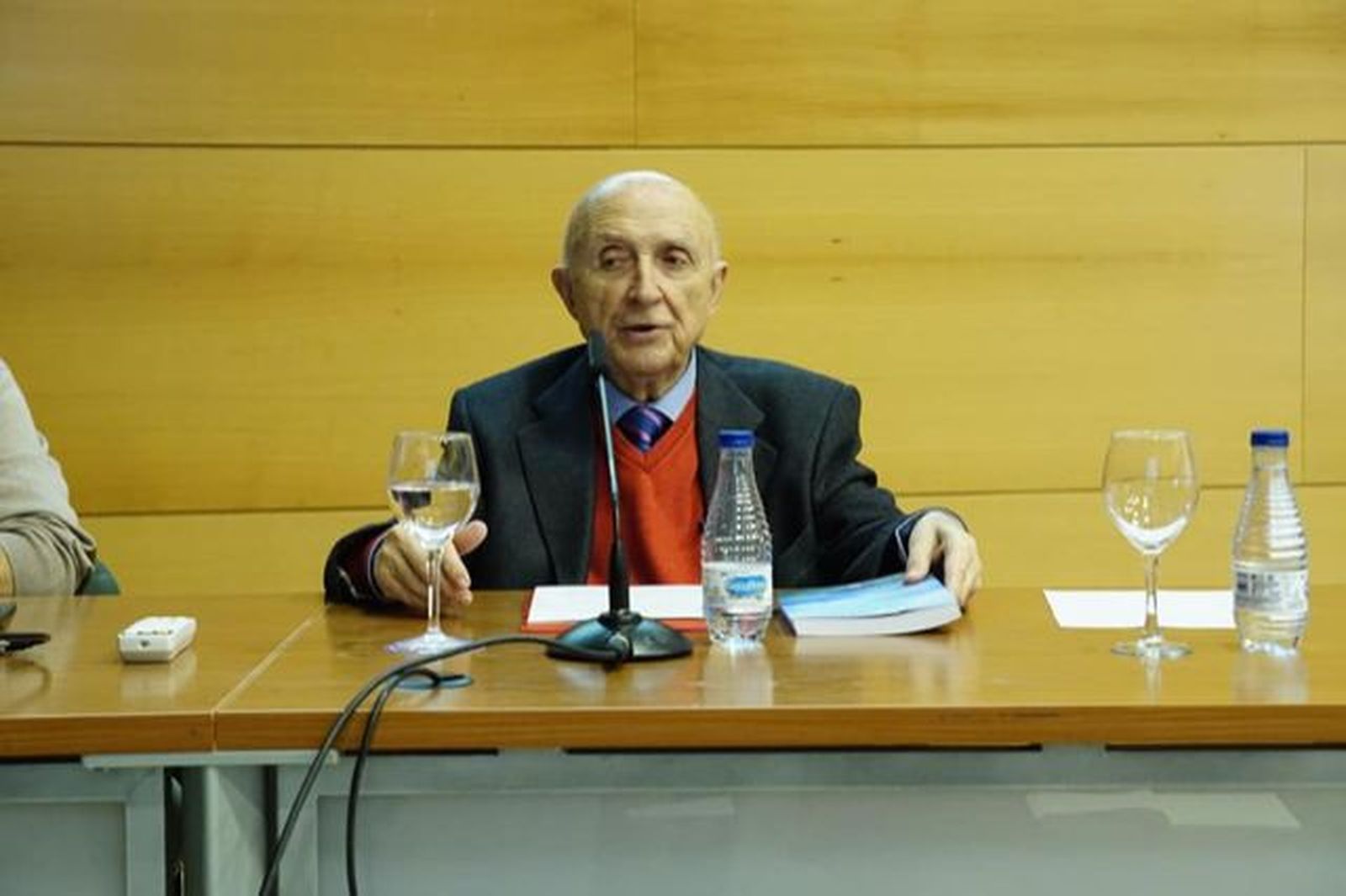 José María Castillo en albacete, donde impartió dos conferencias organizadas por la Universidad de Castilla La Mancha