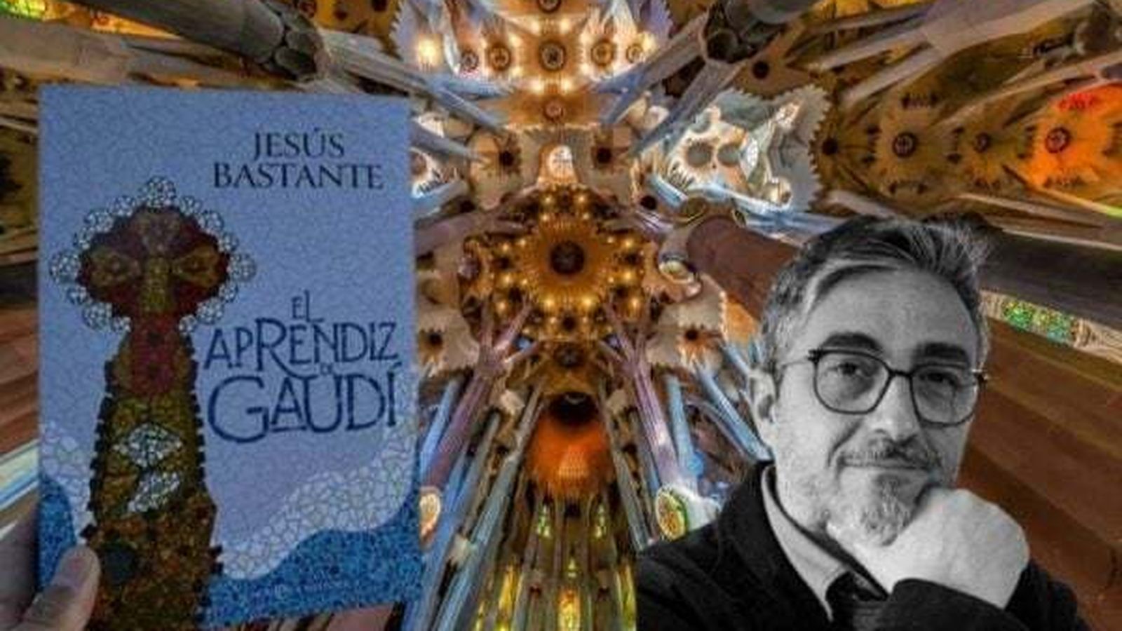 Jesús Bastante y su libro, 'El aprendiz de Gaudí'