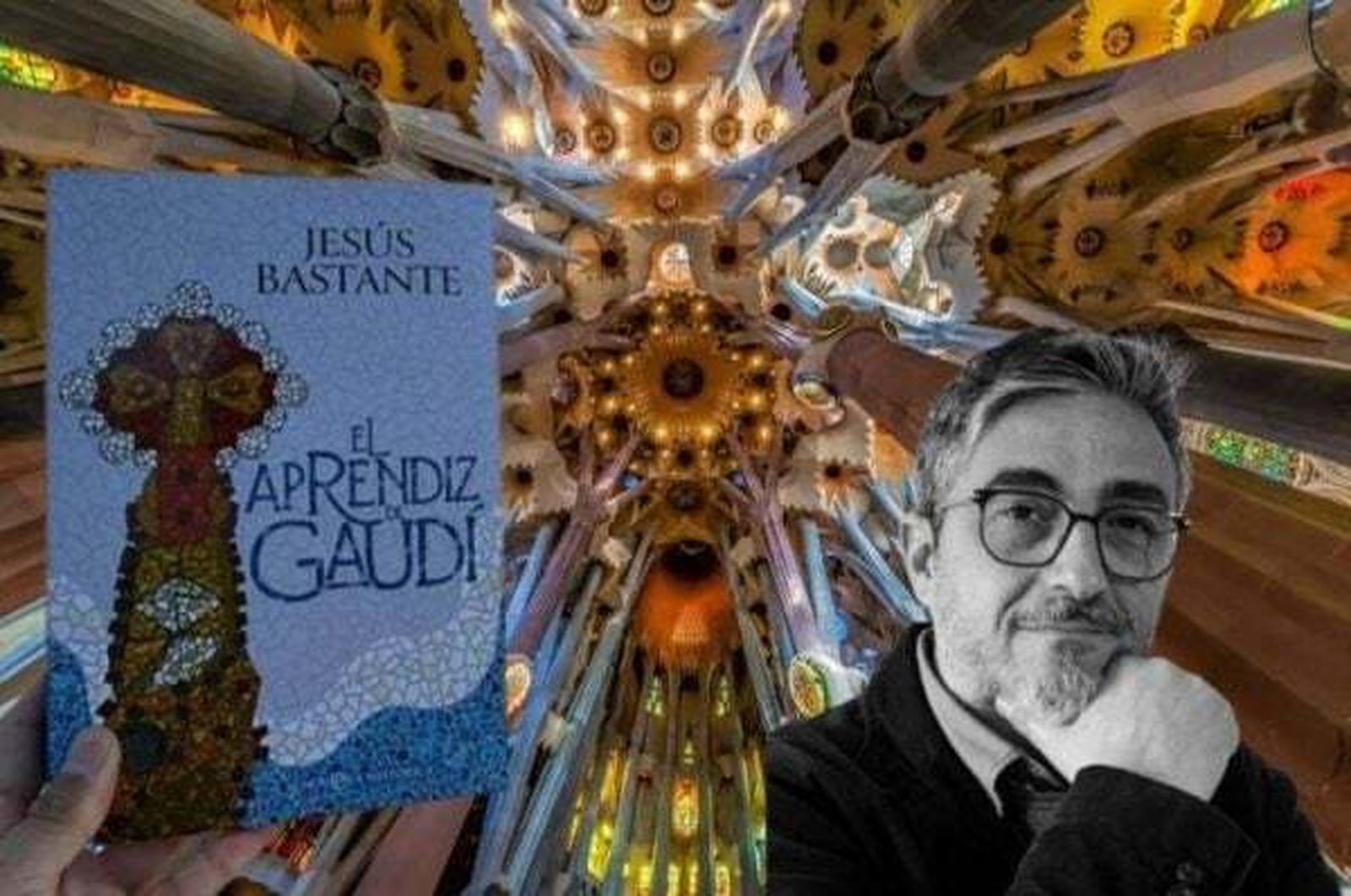 Jesús Bastante y su libro, 'El aprendiz de Gaudí'