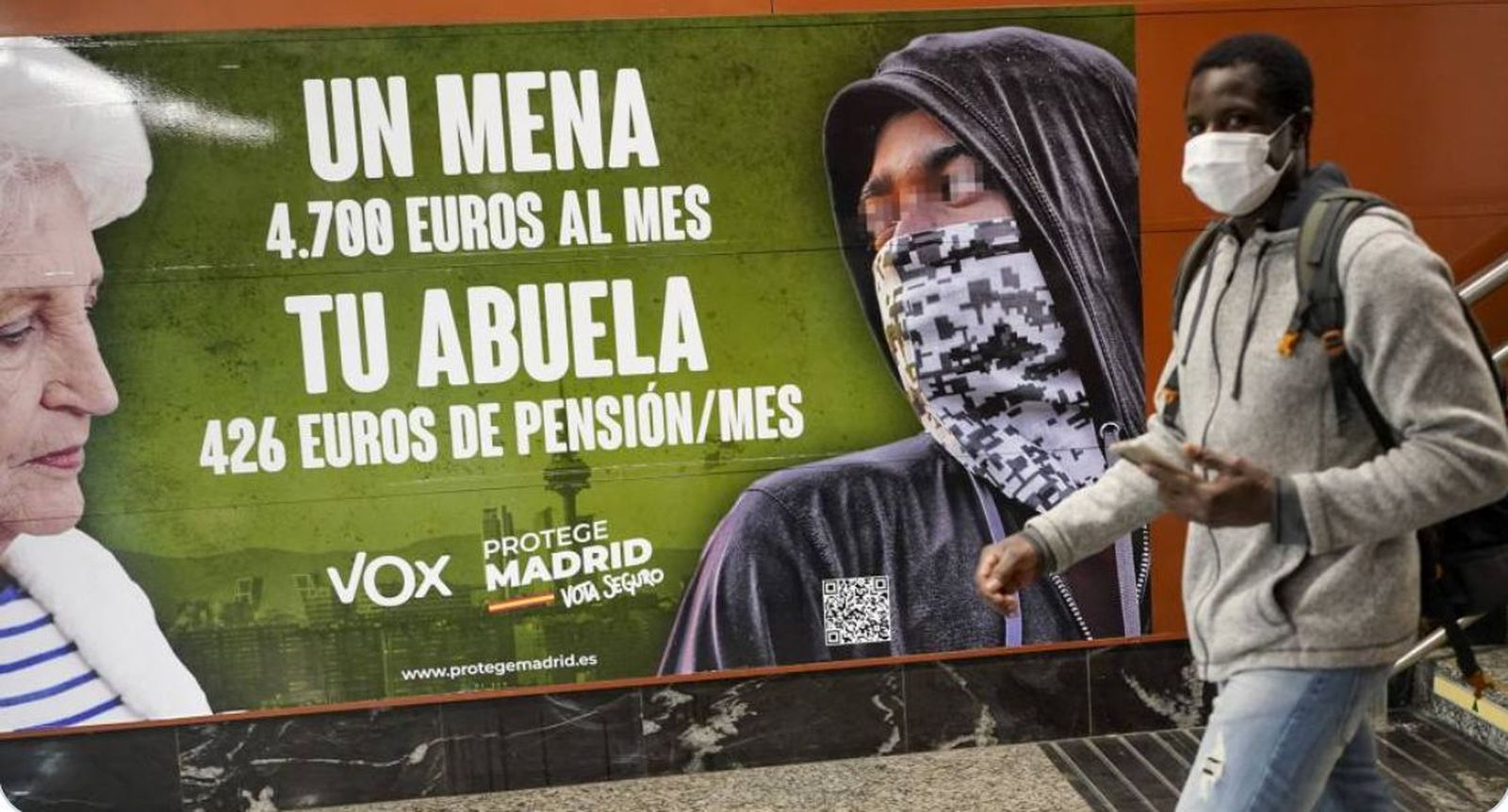 Vox sobre los menas