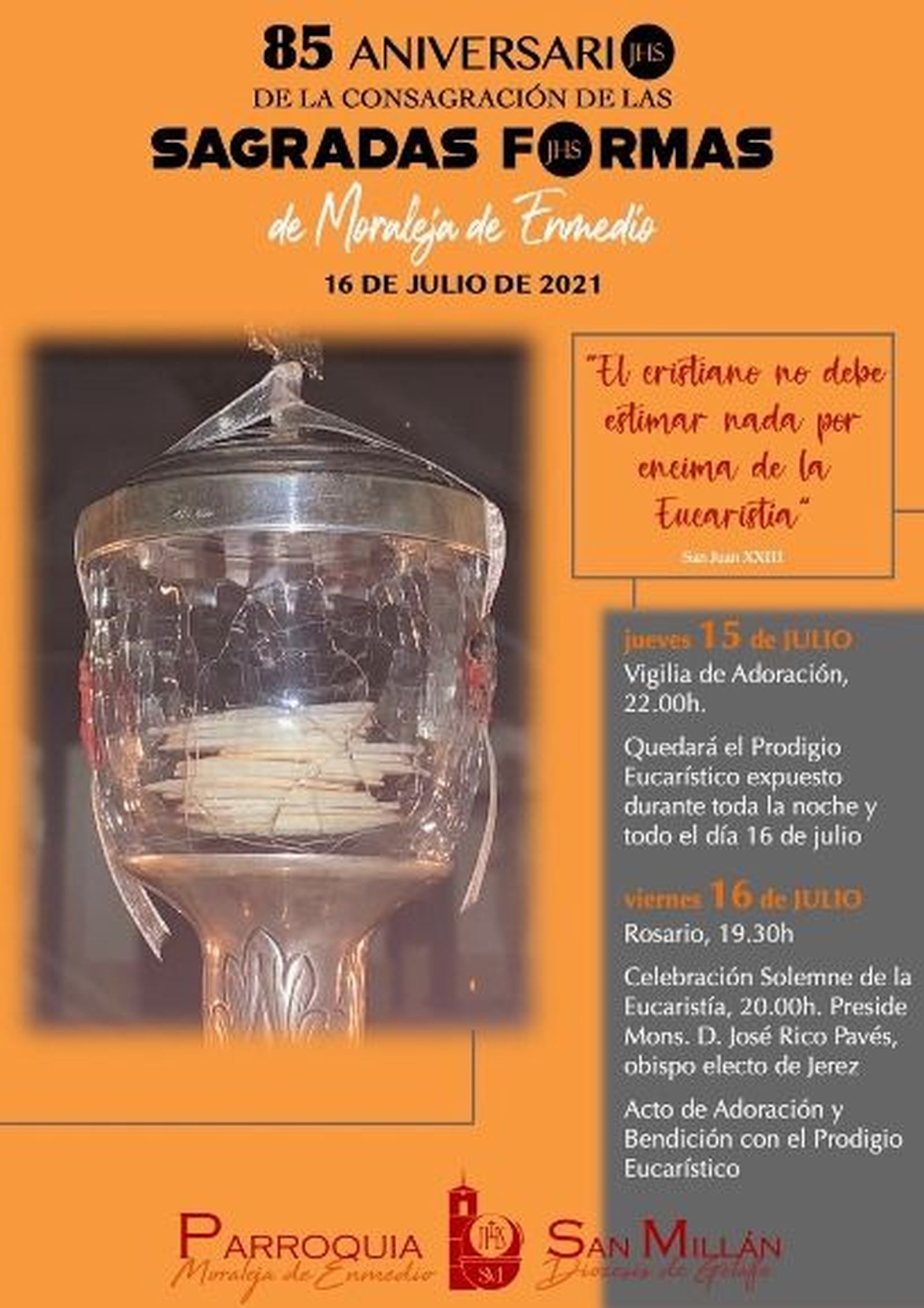 Cartel 85 aniversario