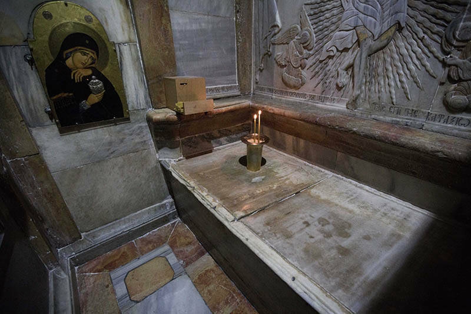 La supuesta tumba de Jesucristo en Jerusalén