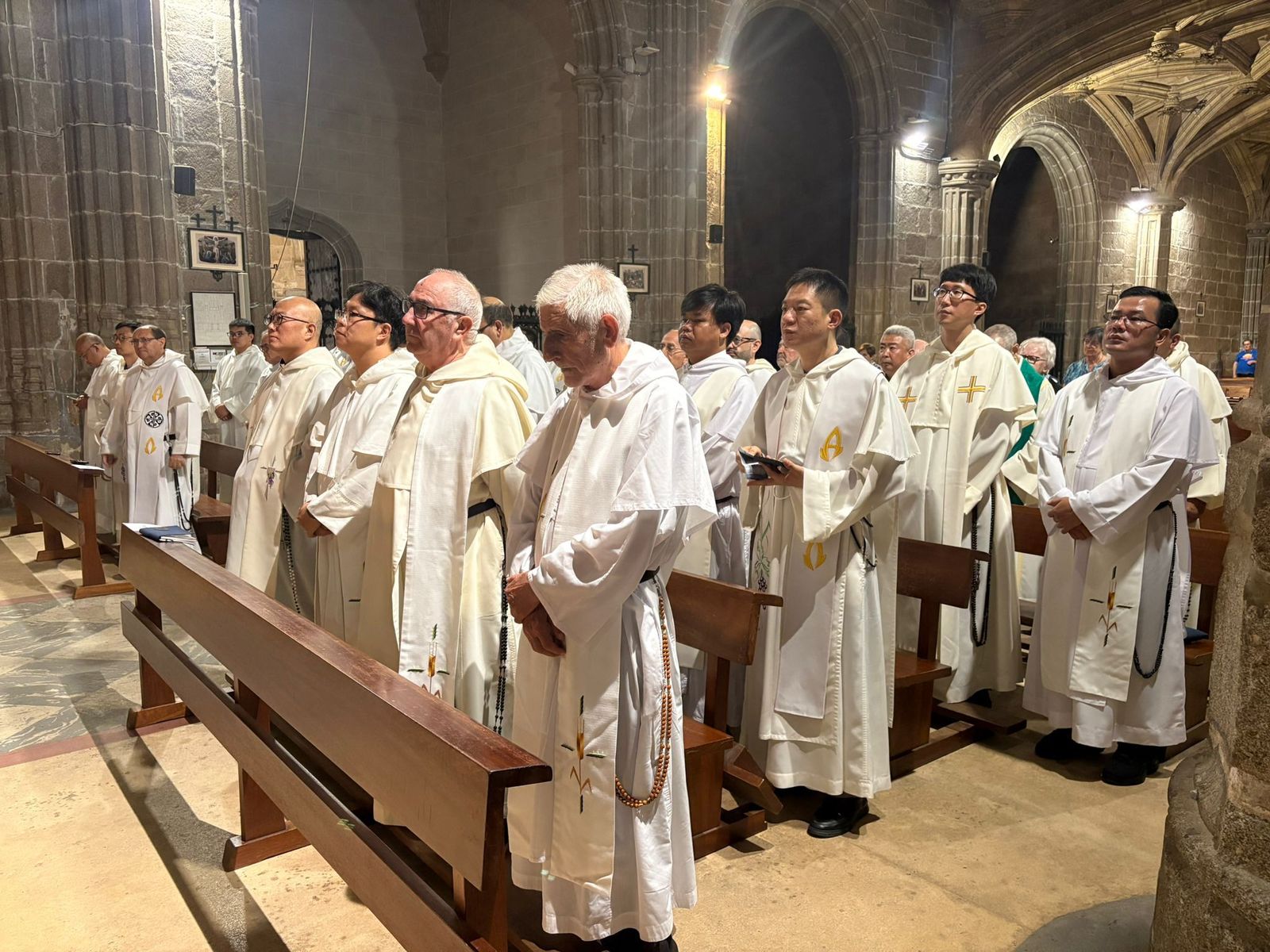 Apertura del capítulo provincial de los dominicos del Rosario