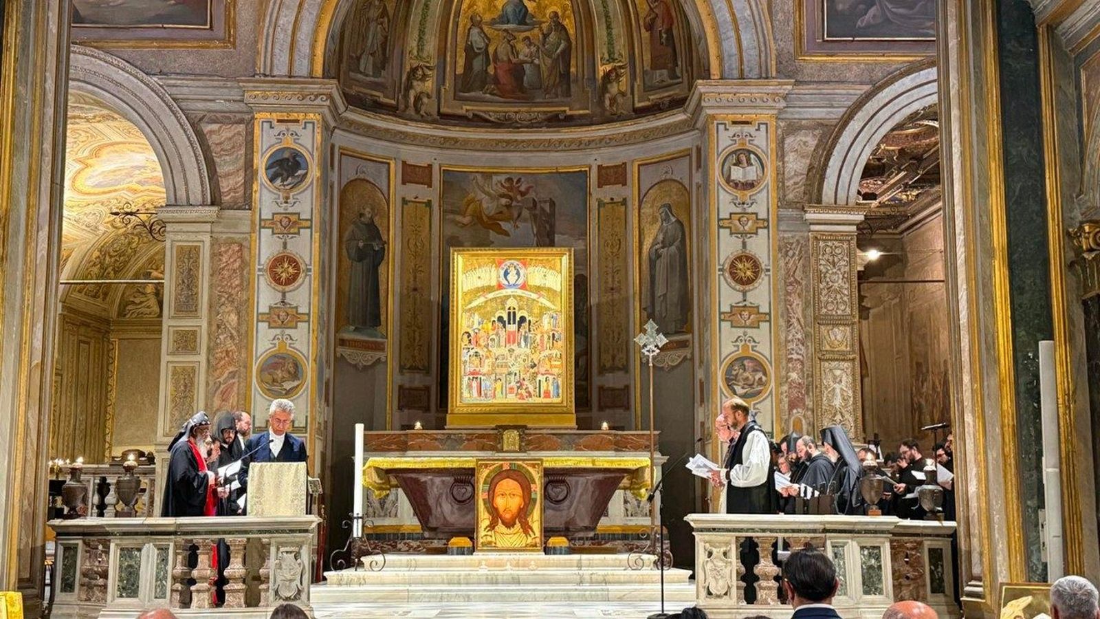 Celebración ecuménica por la paz en Roma