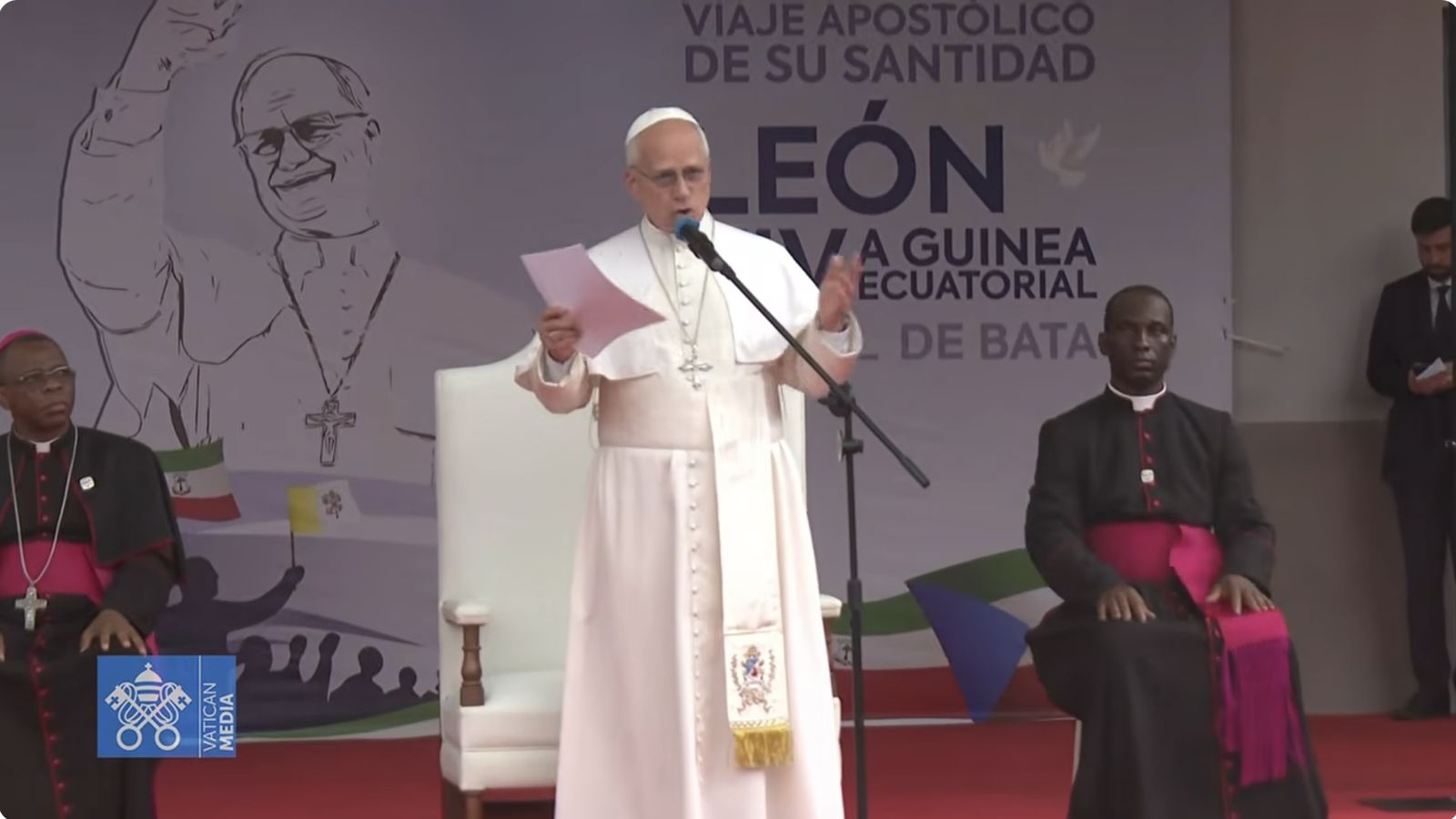 El Papa se dirige a los internos de la cárcel de Bata