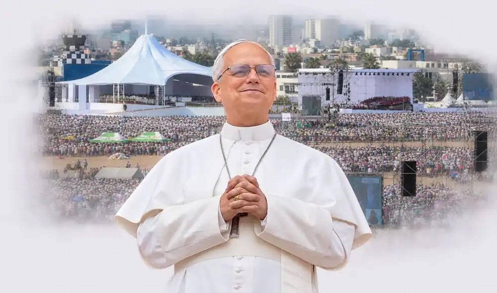Misa del papa Leín XIN en Lima