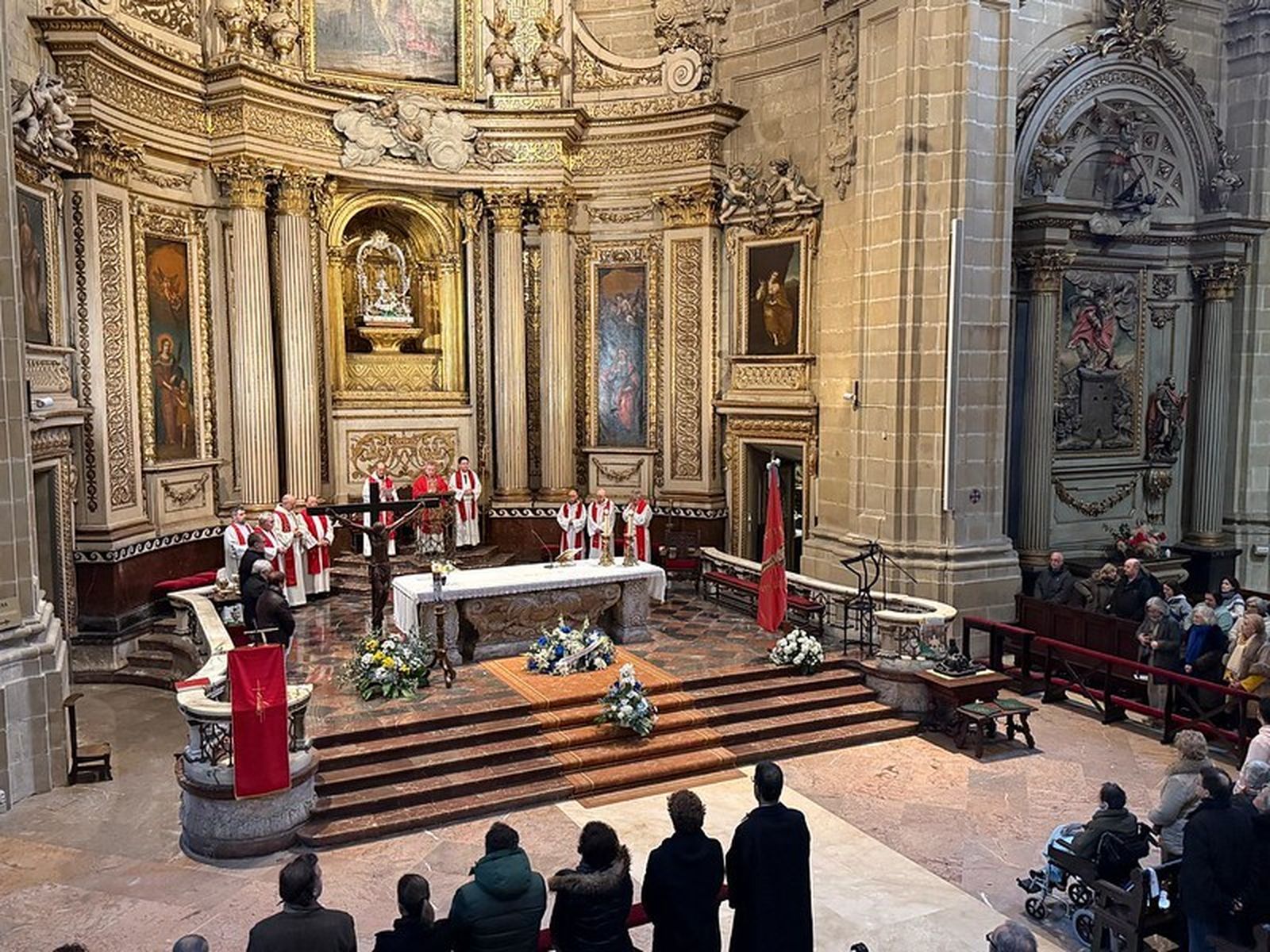Fernando Prado, en la celebración de la fiesta de San Sebastián1