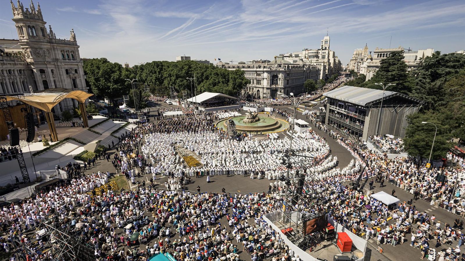 Misa en Cibeles