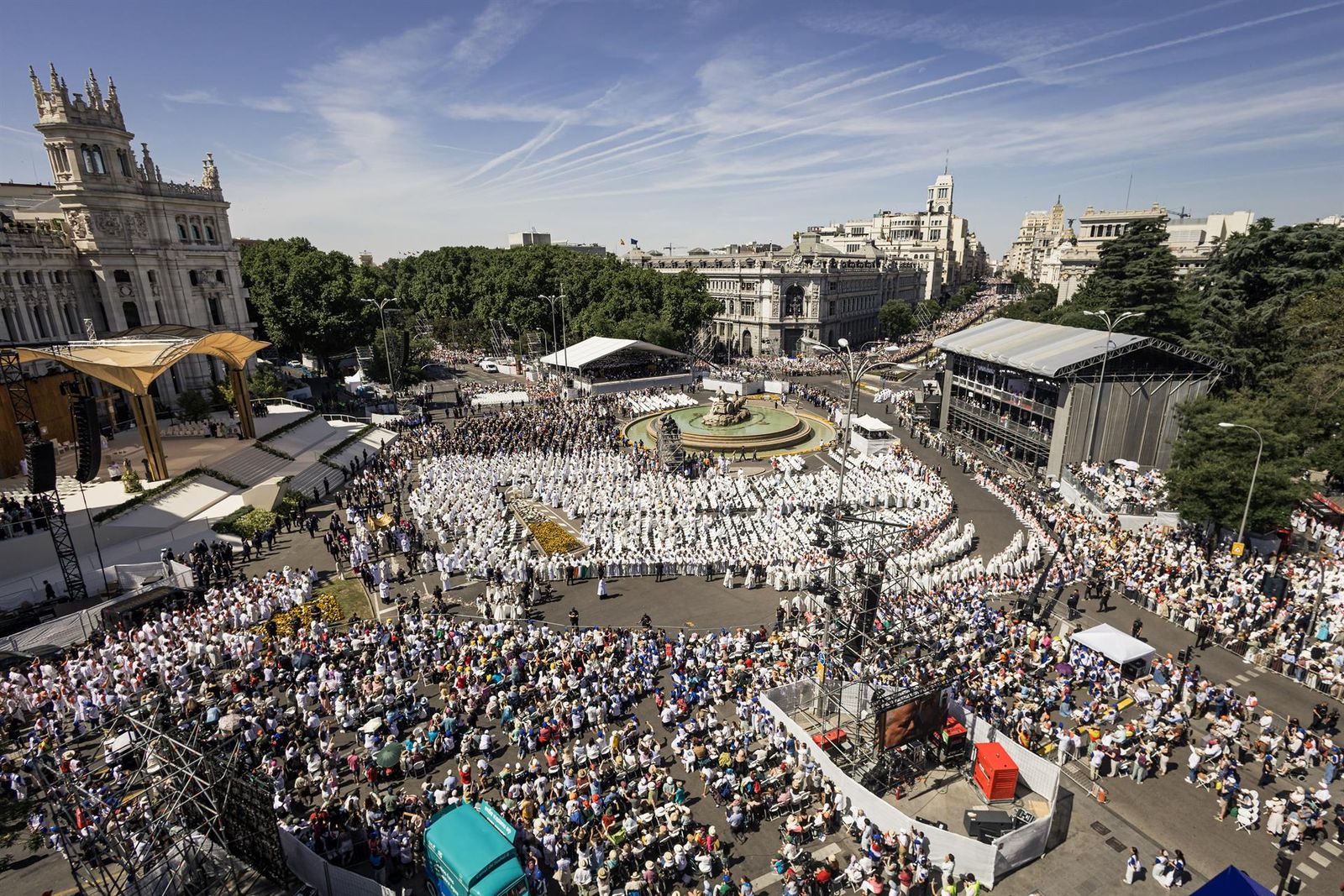 Misa en Cibeles
