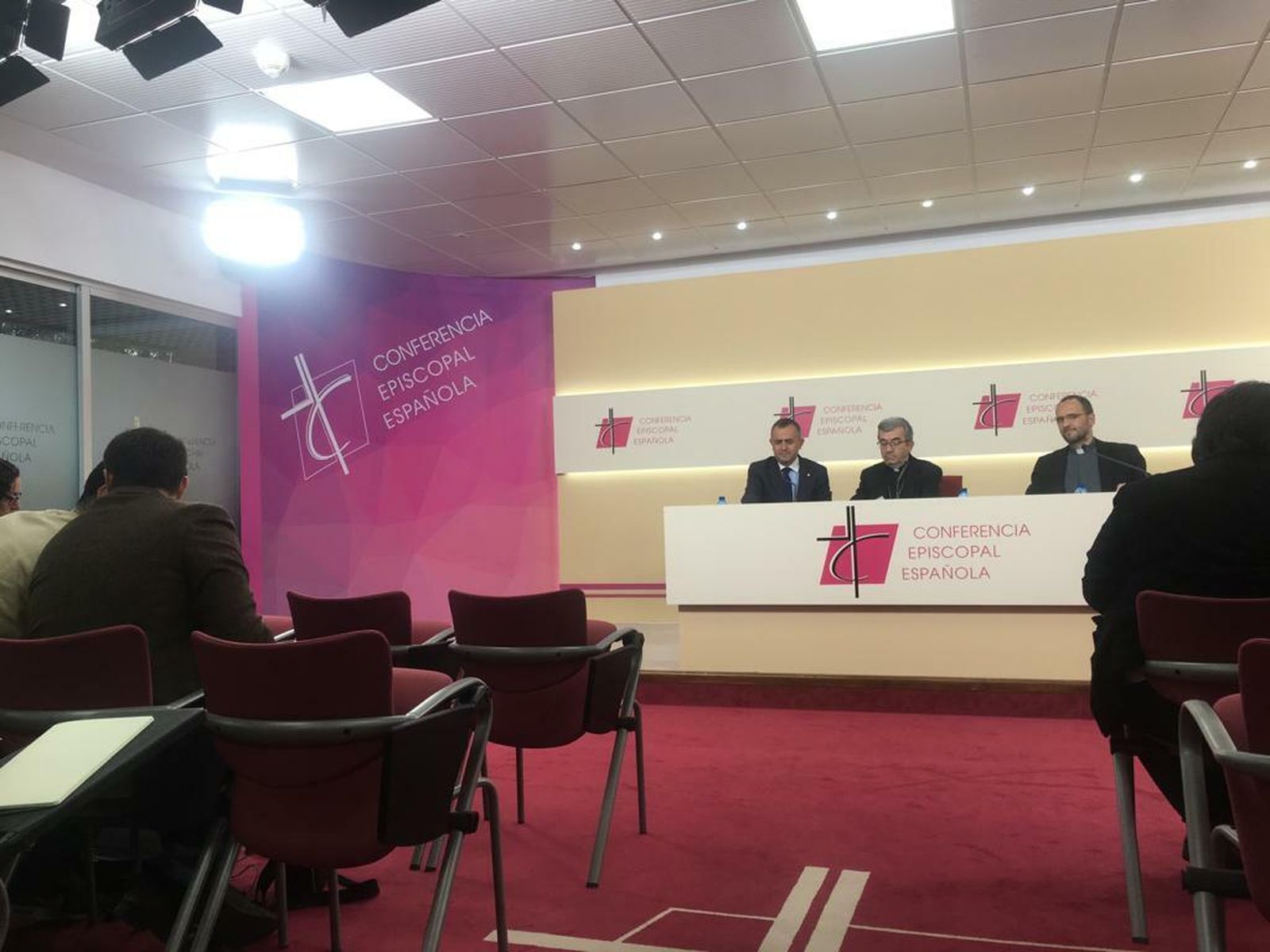 Sala de prensa de la CEE