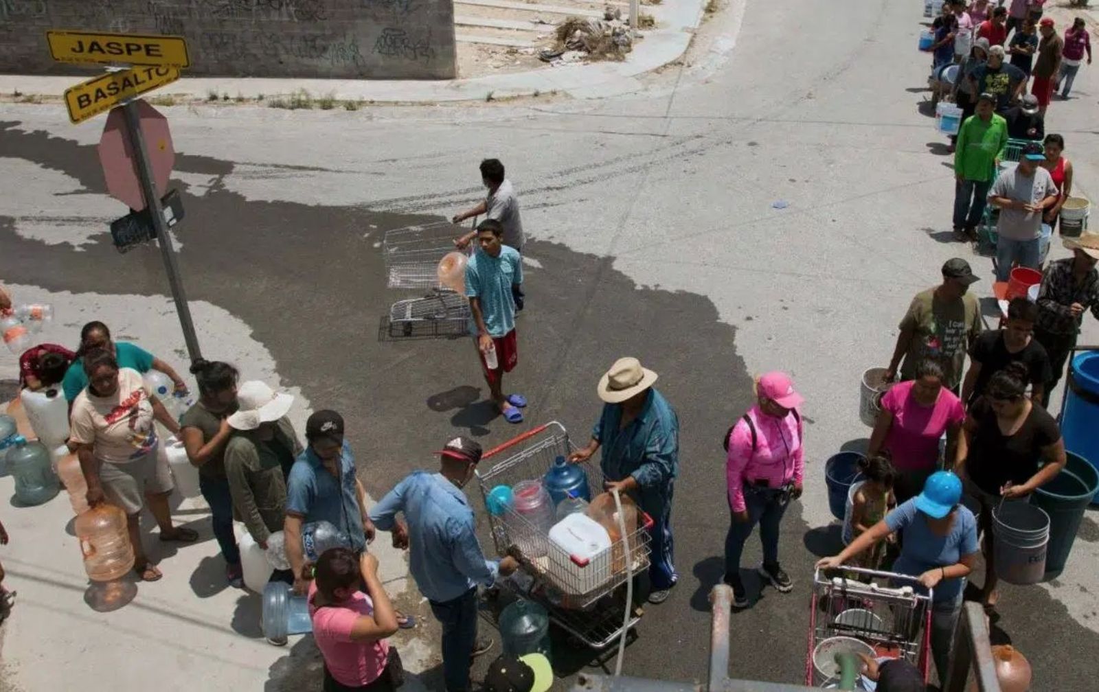 Escasez de agua en México