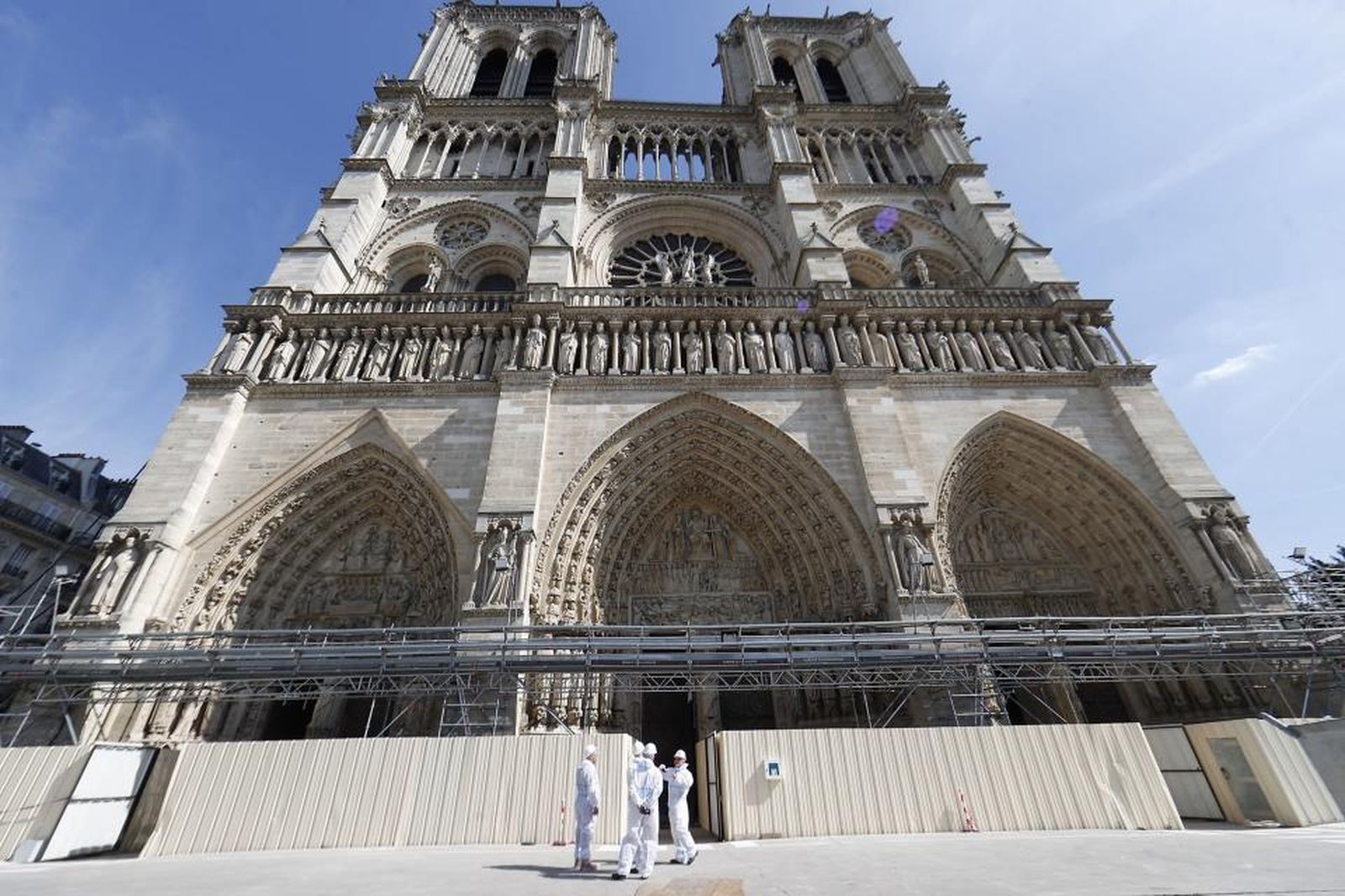 Notre Dame, en obras