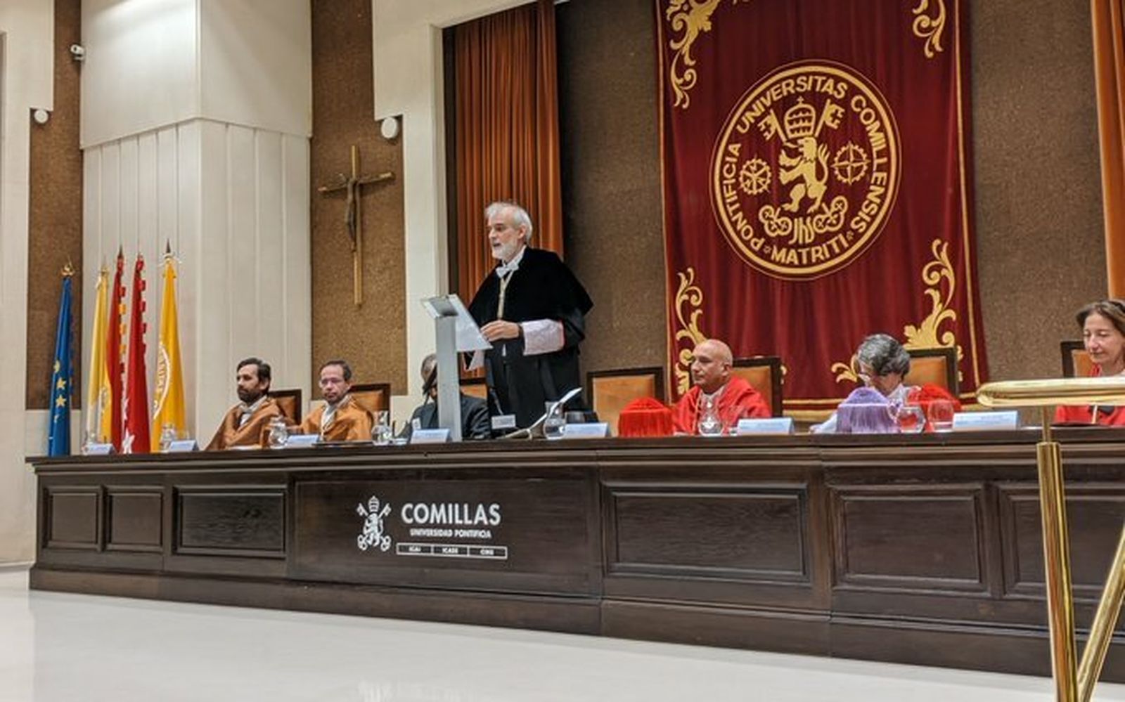 El rector de Comillas, Julio L. Martínez, sj.