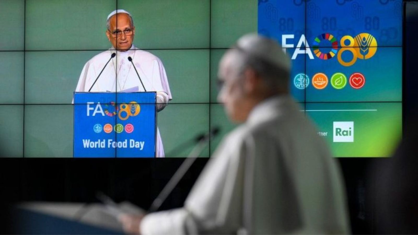 Leon XIV en la FAO