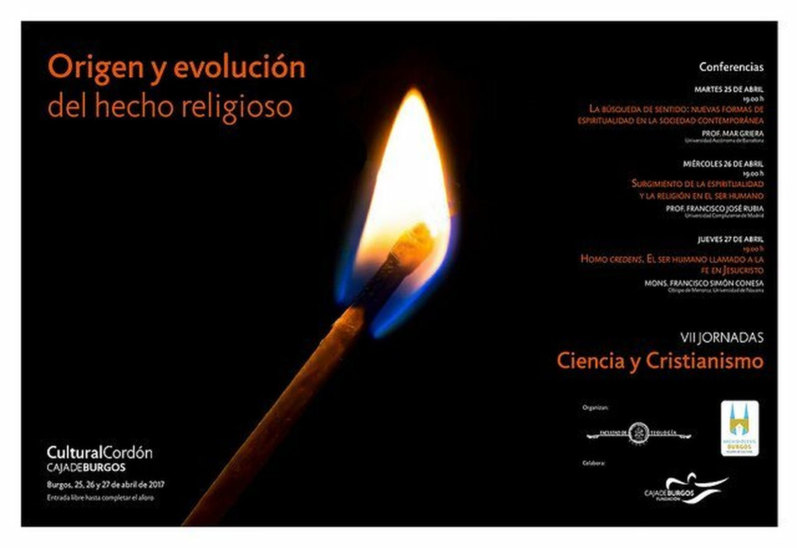 VII Jornadas 'Ciencia y Cristianismo' en Burgos