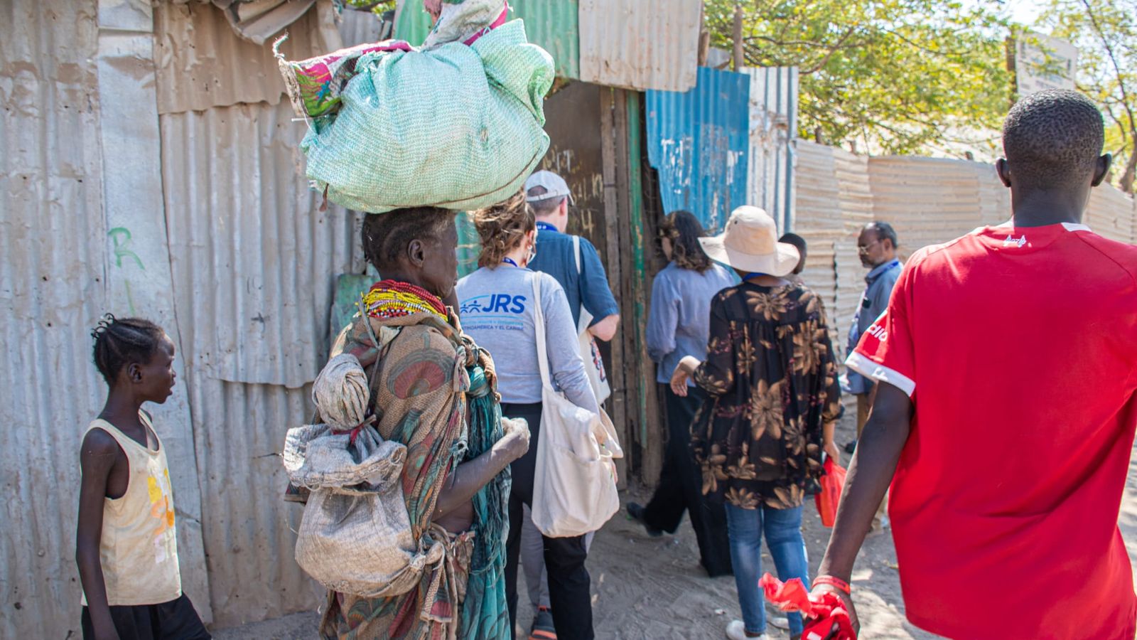 Visitas a familias en el Campo de Refugiados de Kakuma