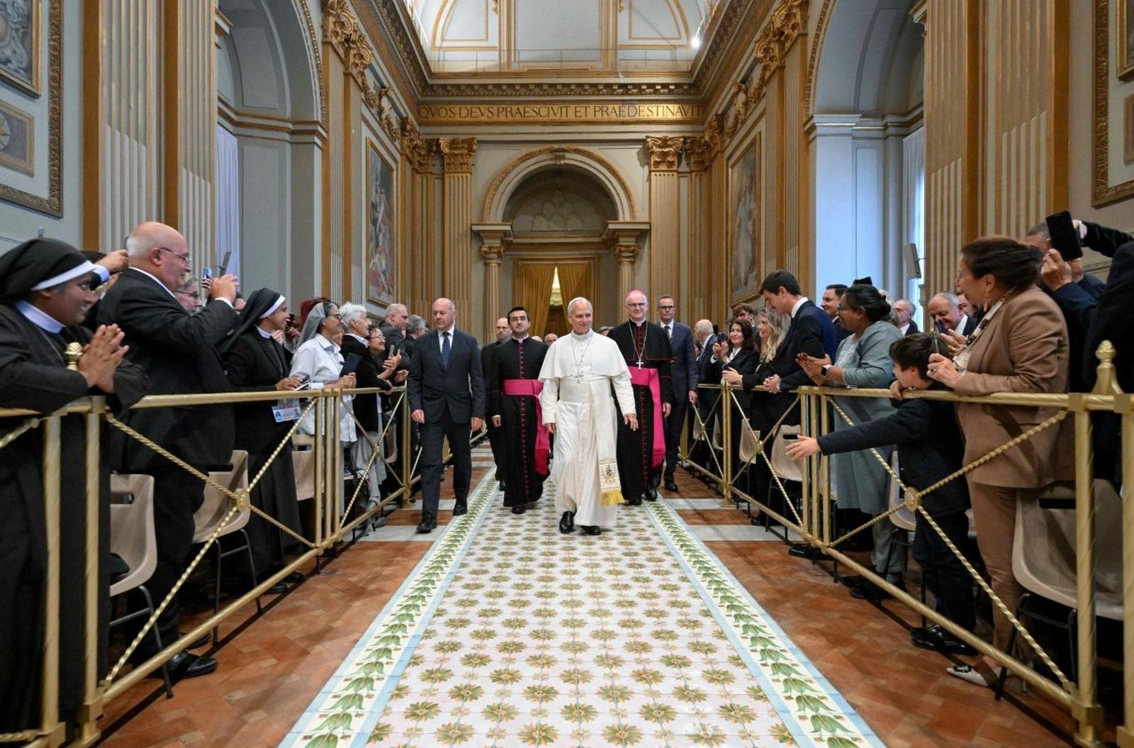 Encuentro de León XIV con el Cículo de San Pedro