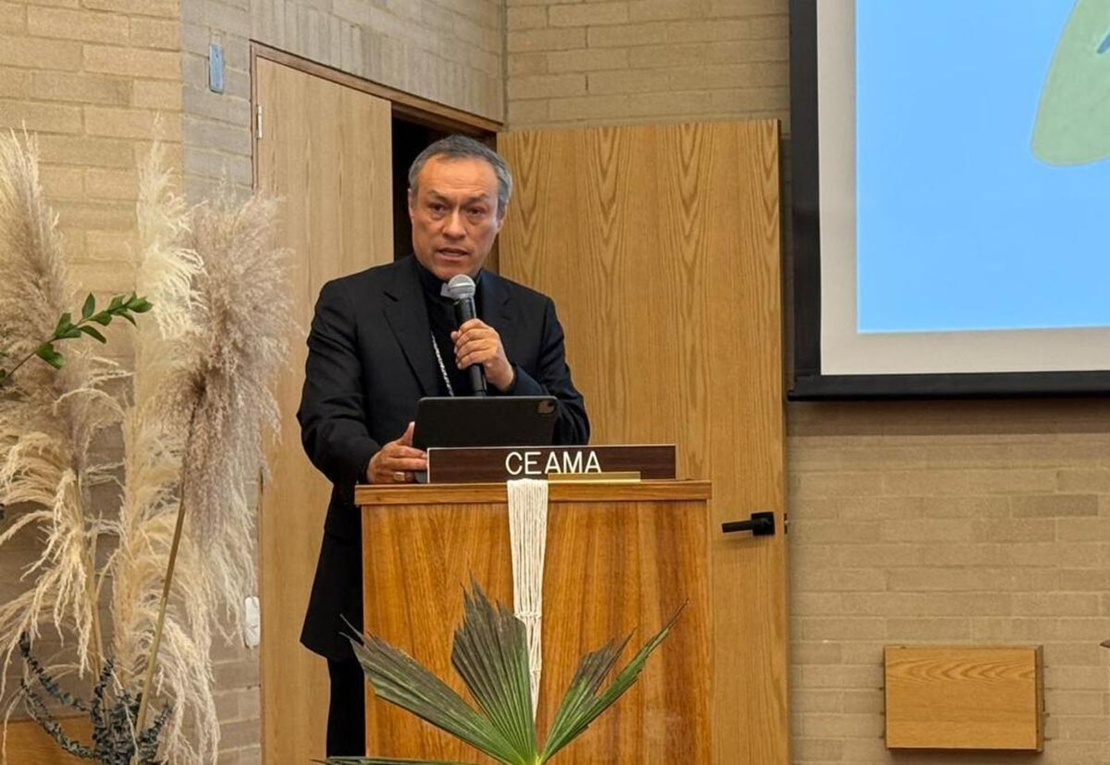 Secretario General del Celam se dirige a los miembros de la Ceama reunidos en Bogotá