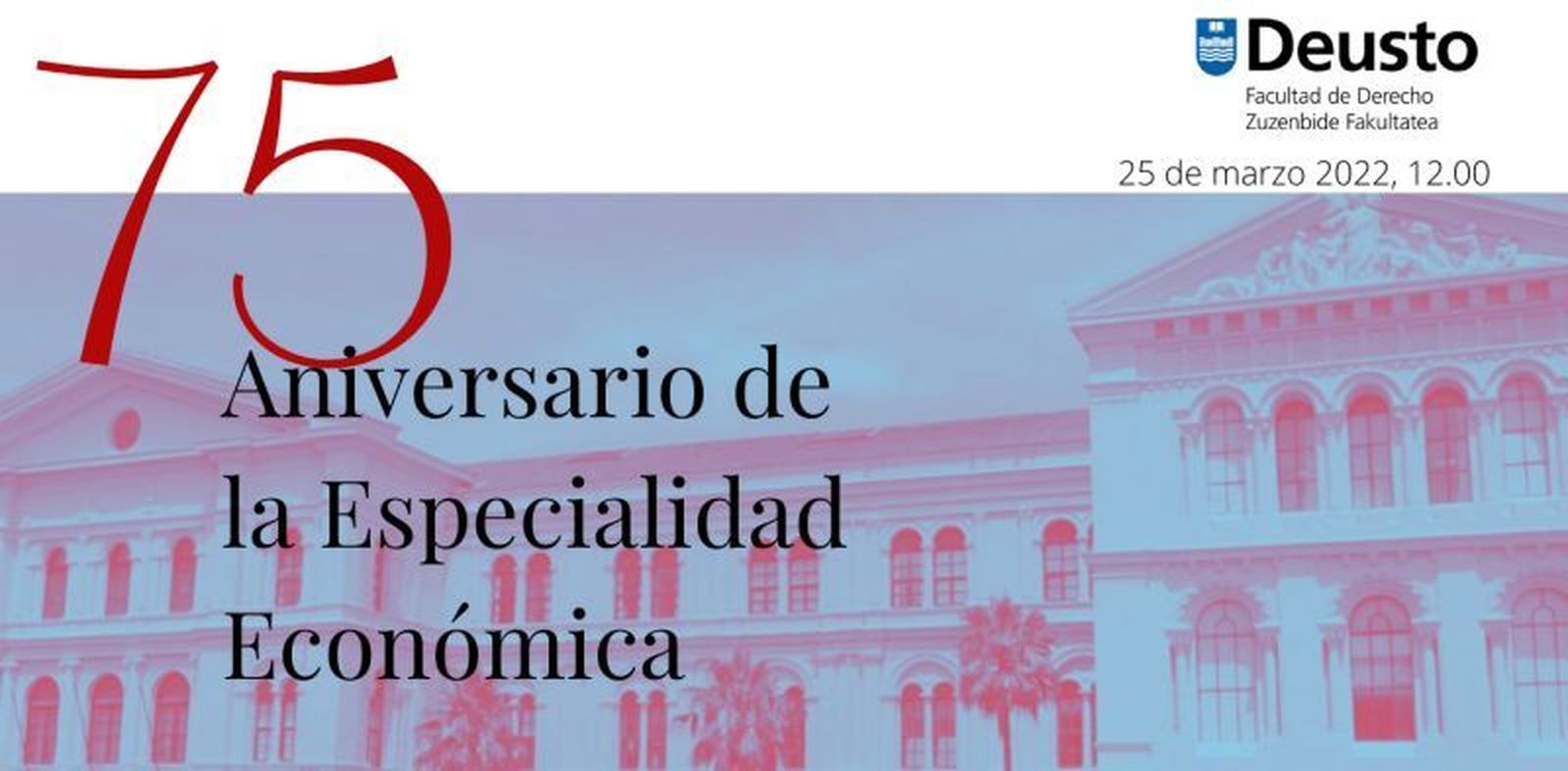 75 años la carrera de Derecho económico