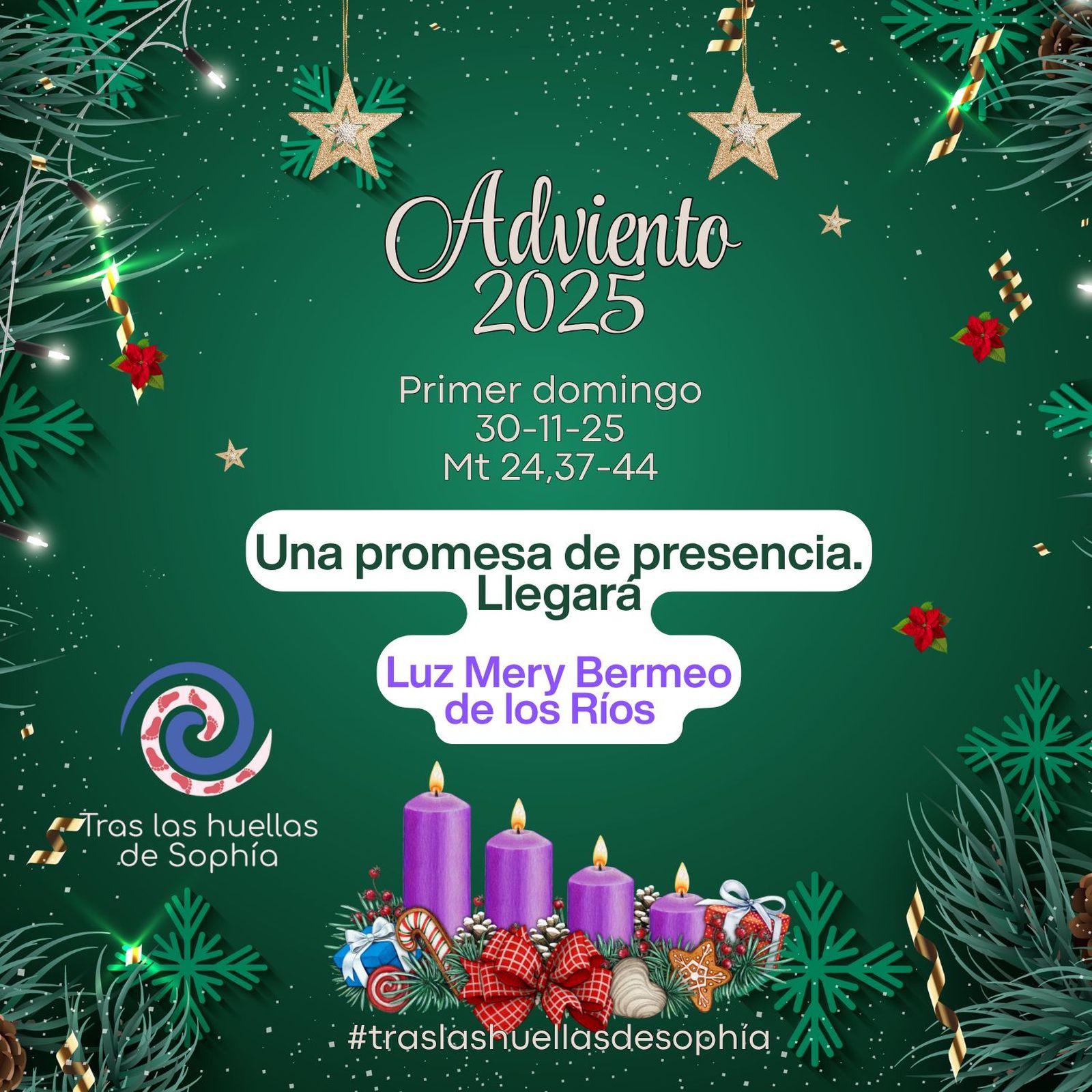 Una promesa de presencia. Llegará