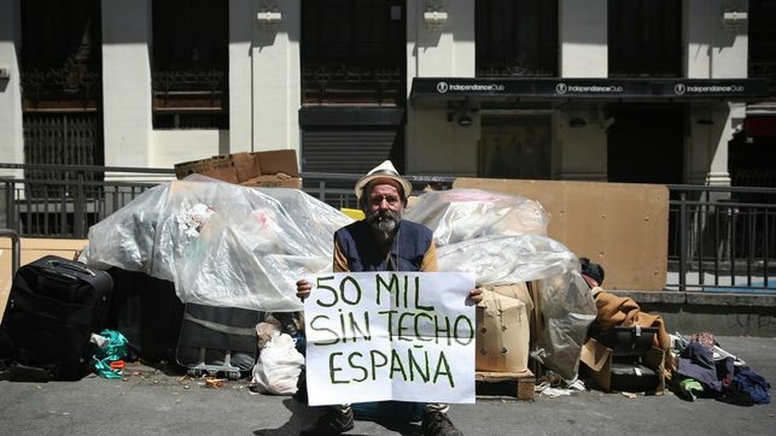Ponerse en el lugar de las personas sin techo para sensibilizarse