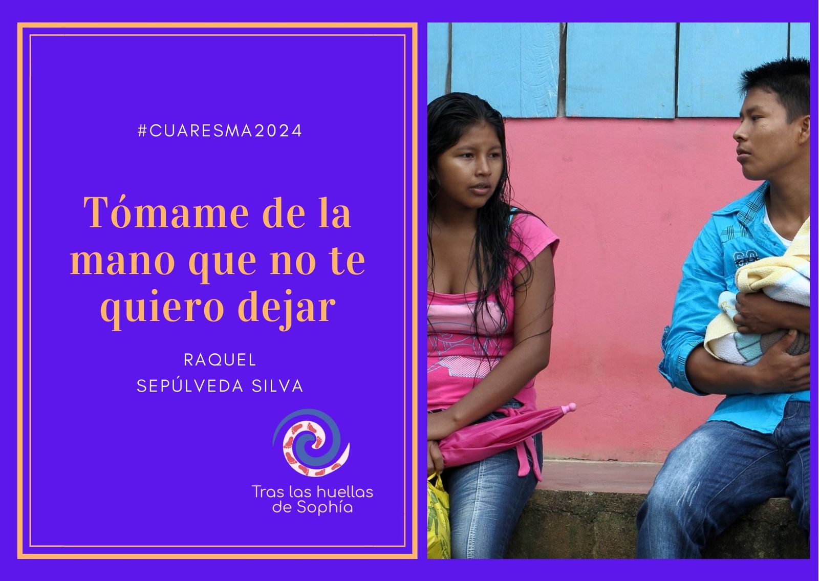 Tómame de la mano que no te quiero dejar