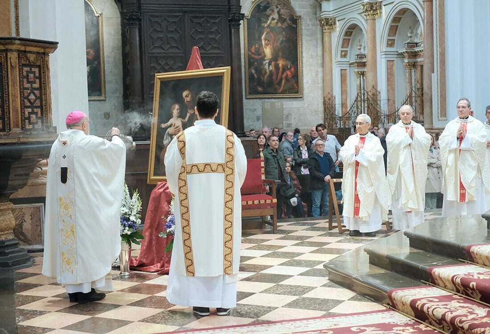 Benavent, en la misa de Fallas