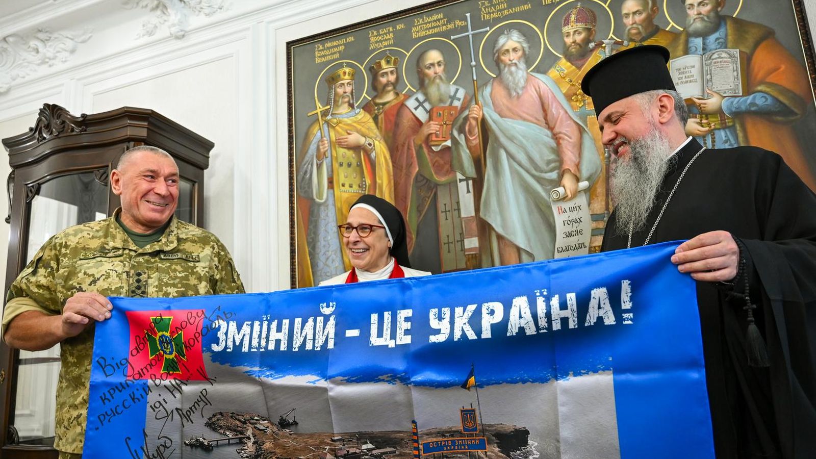Sor Lucía, con Epifanio