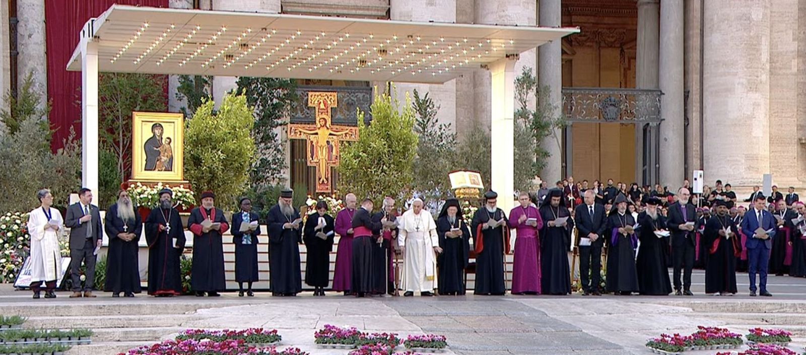 Bendición de los trece líderes cristianos