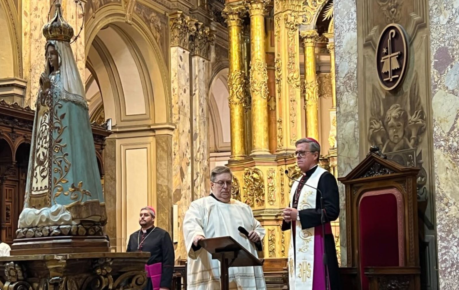 García Cuerva, en el Te Deum