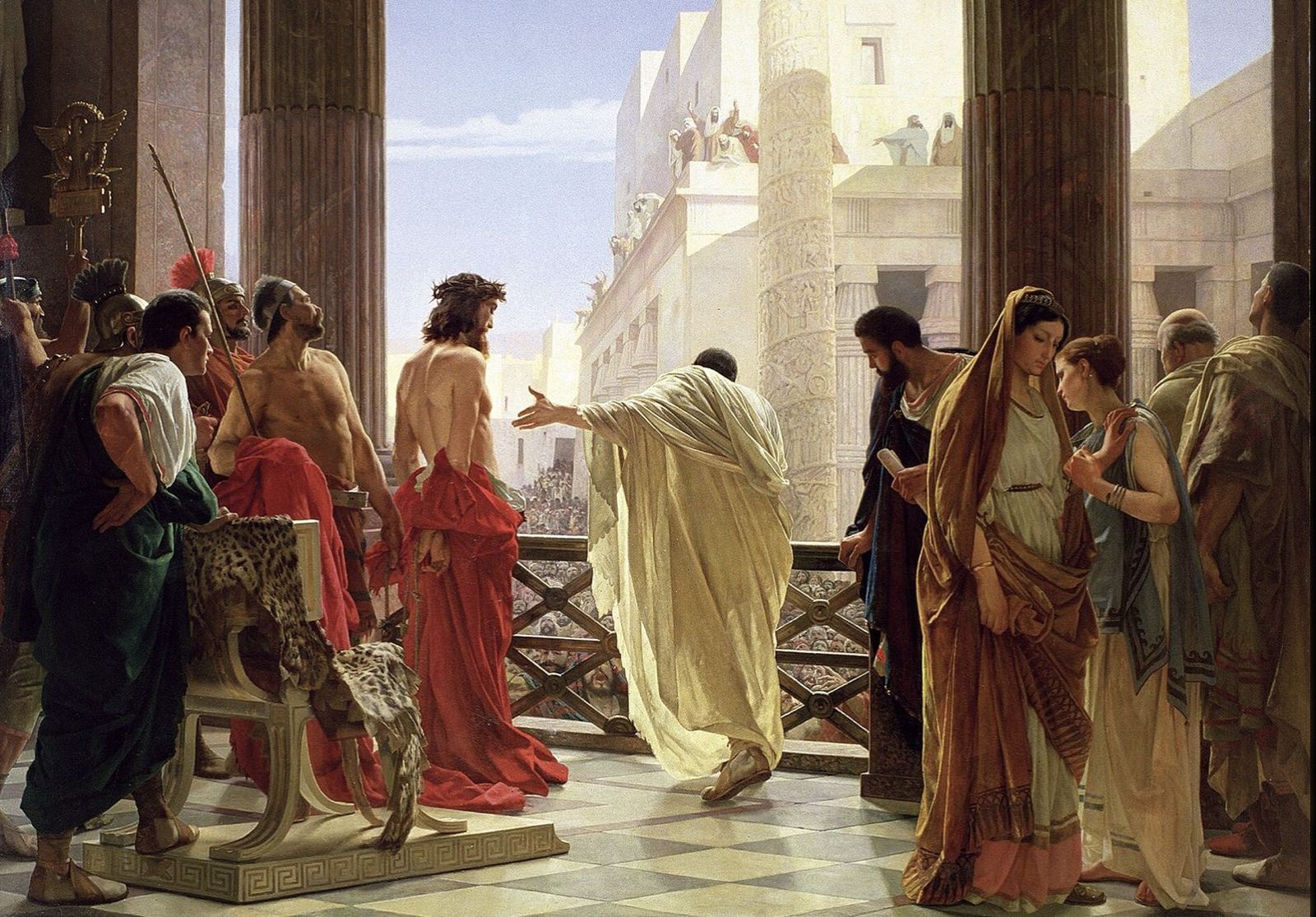 Ecce homo, cuadro de Antonio Ciseri