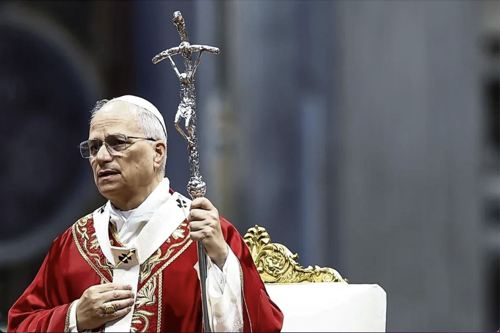 El papa Rober Prevost