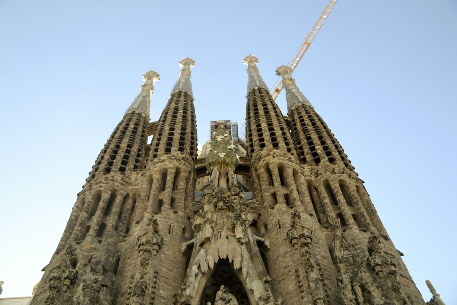 La Sagrada Familia en una imagen de 2021.