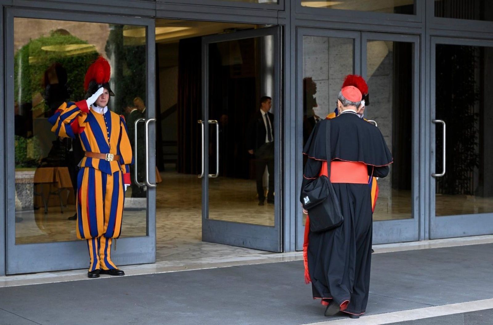 La guardia suiza también está bajo juramento