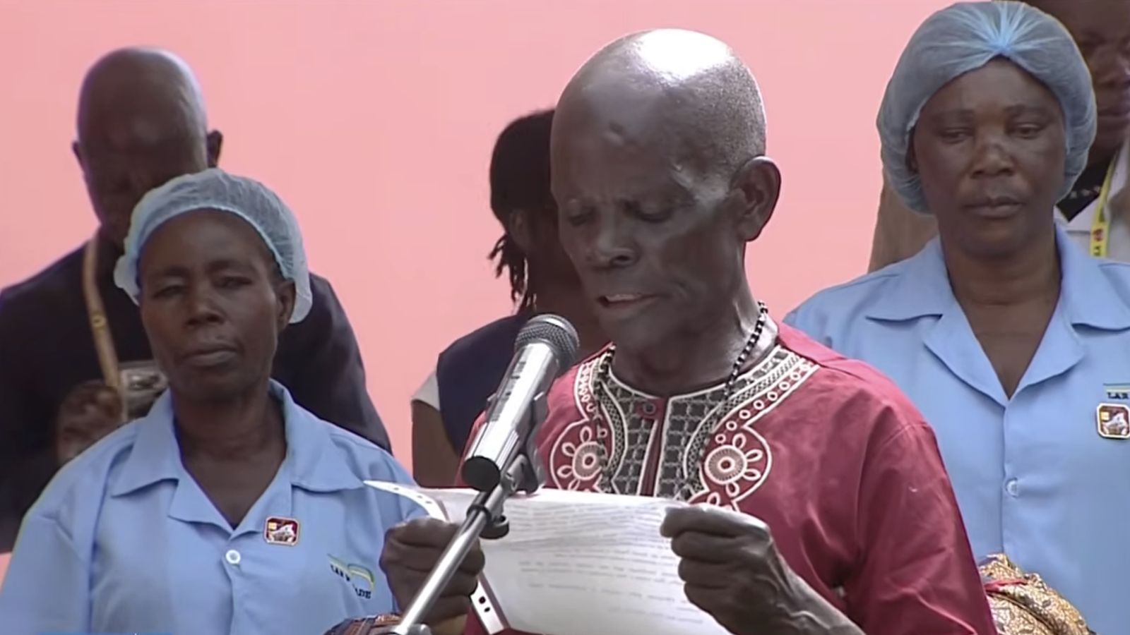 El Papa en la residencia de ancianos