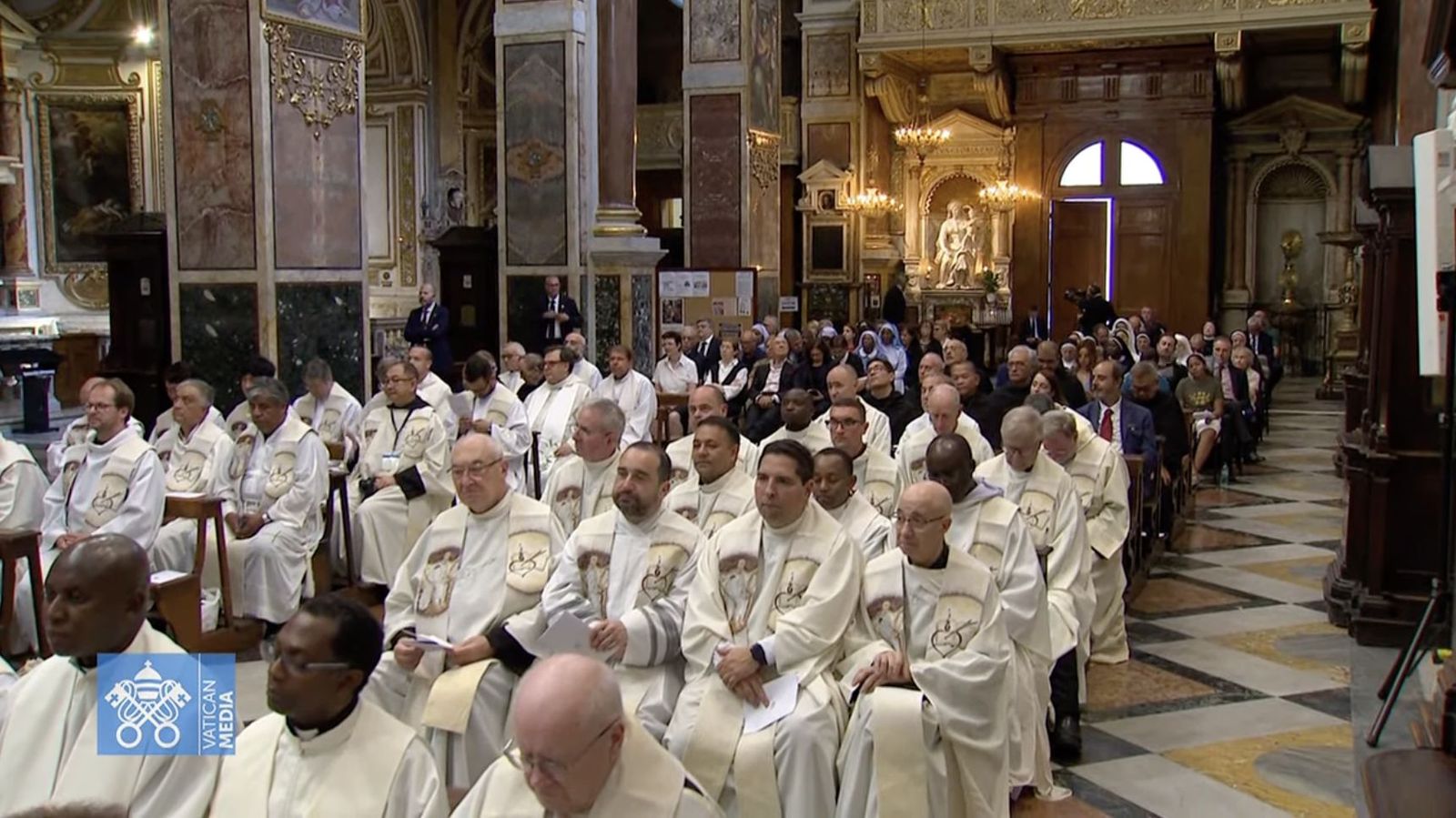 Misa de inicio del Capítulo General de los agustinos