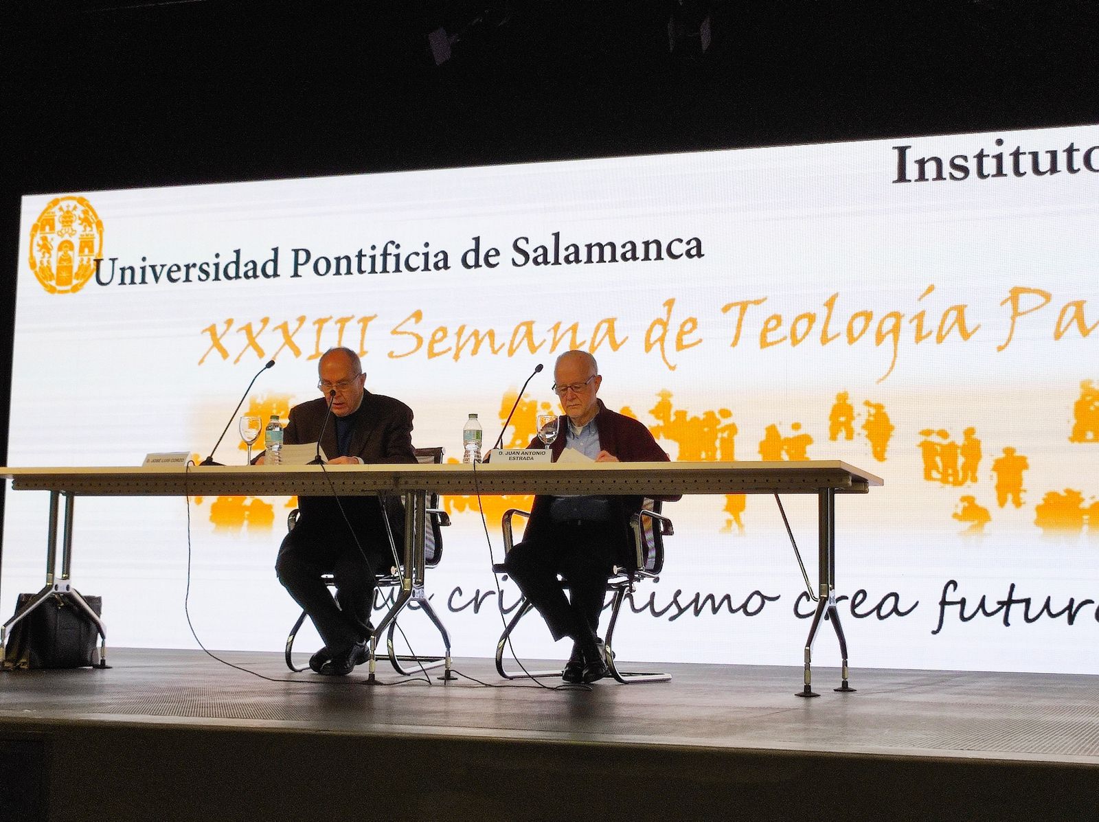 José Luis Corzo y Juan Antonio Estrada