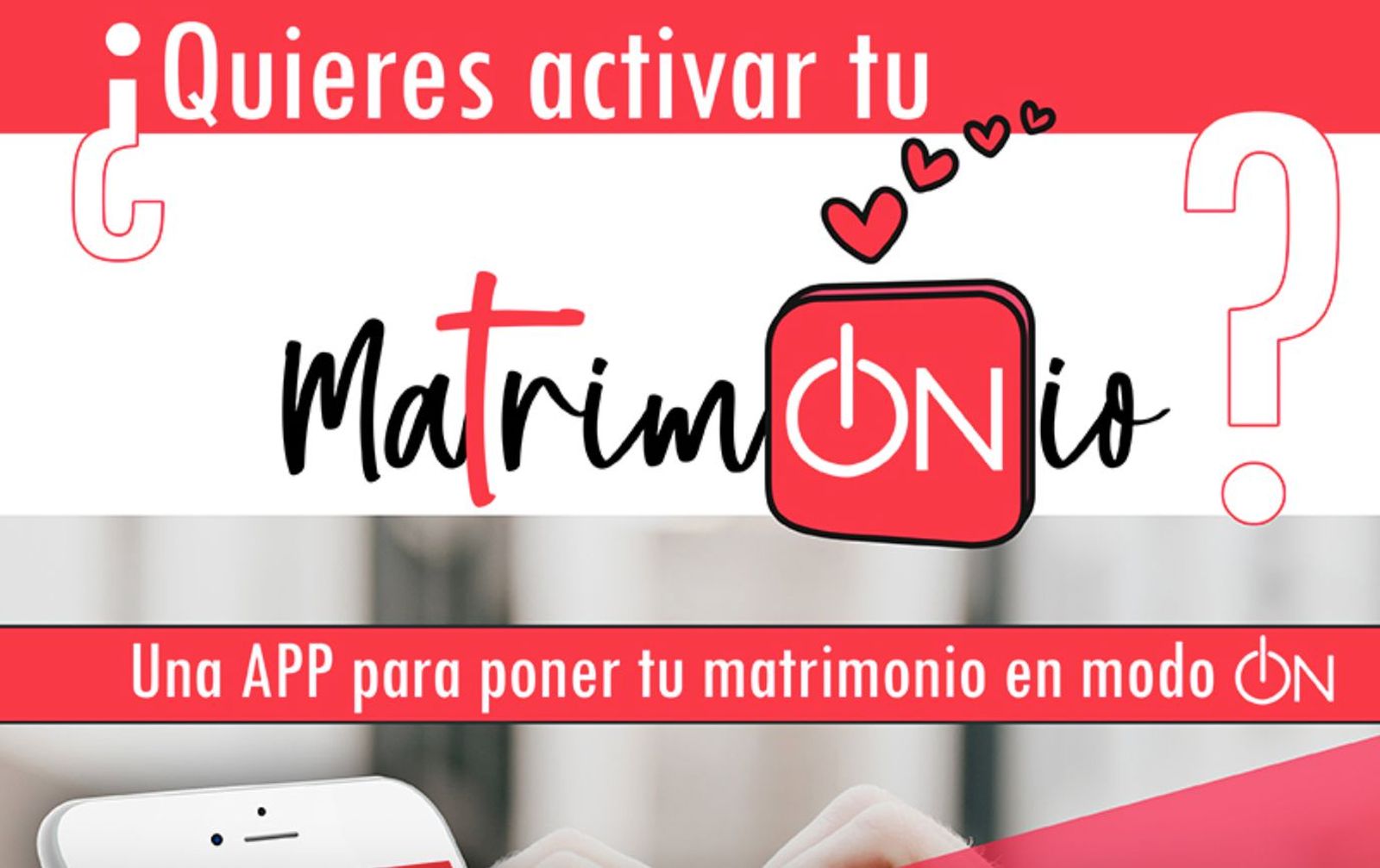 Imagen de la app para 'activar' la relación de pareja