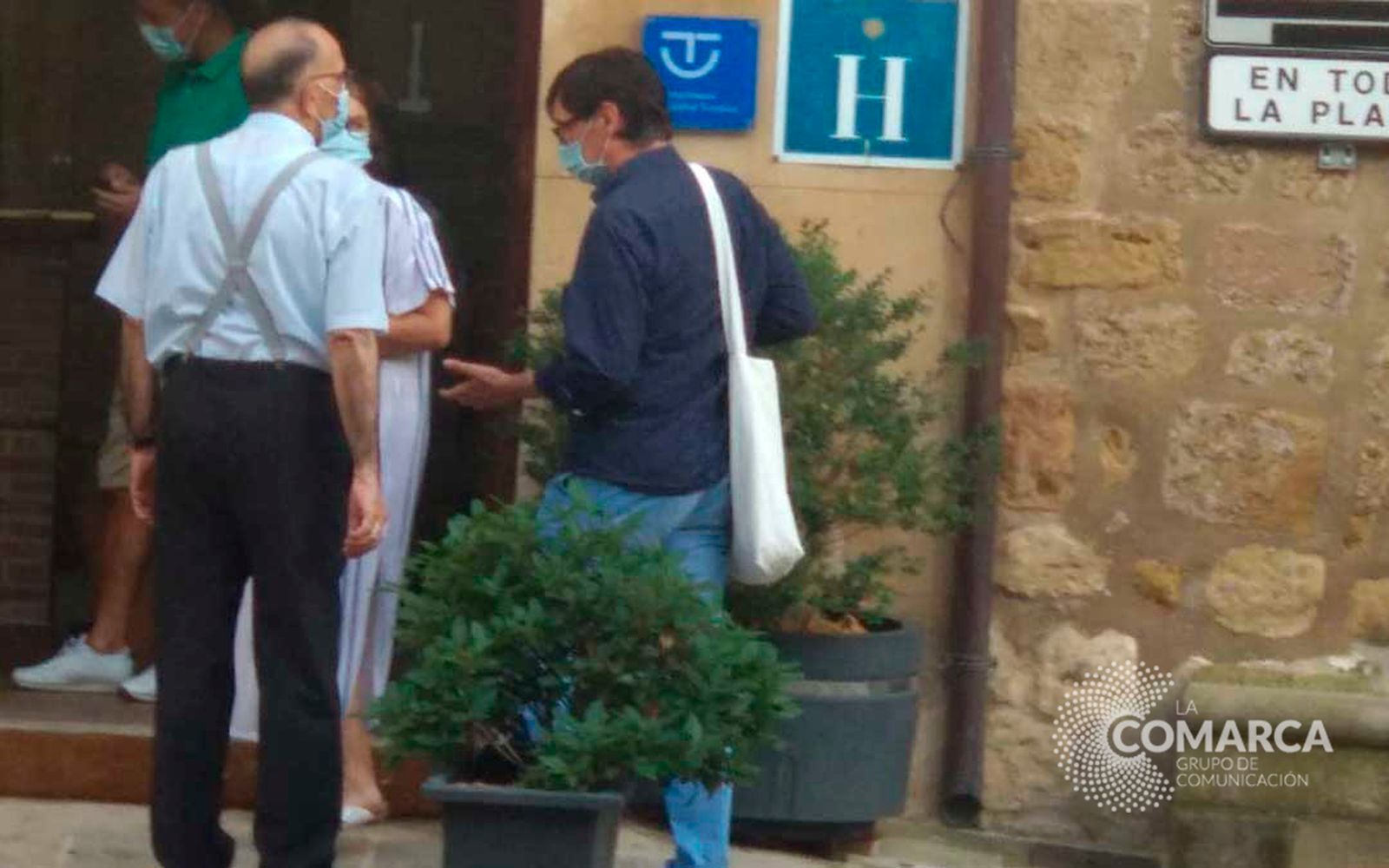 La 'nueva normalidad' del cardenal Omella y Salvador Illa en Cretas