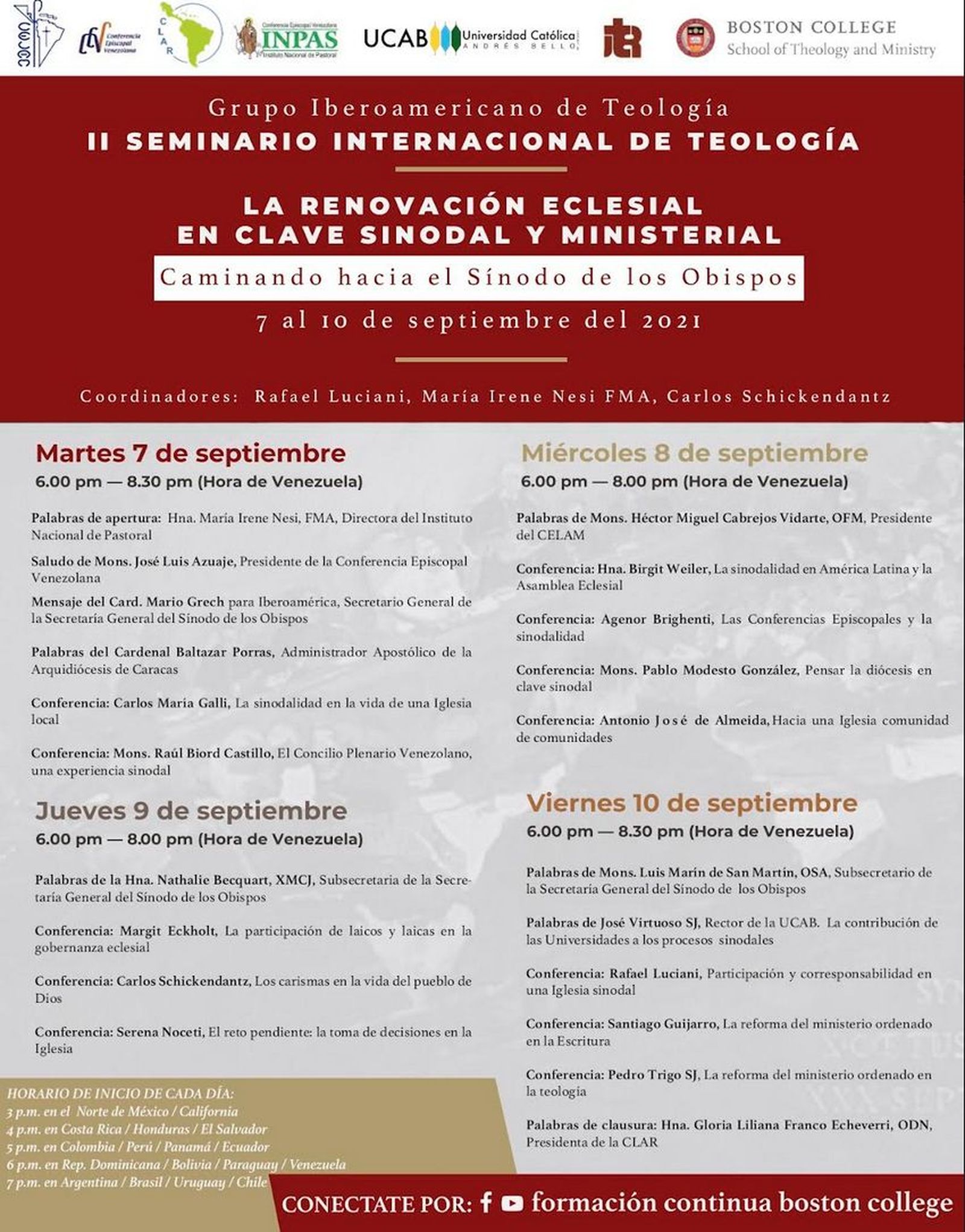 II seminario internacional de Teología
