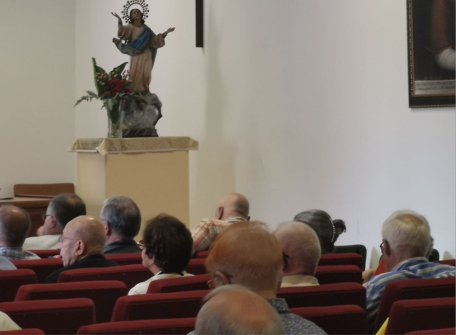 Salón del aula magna de San Martín PInario