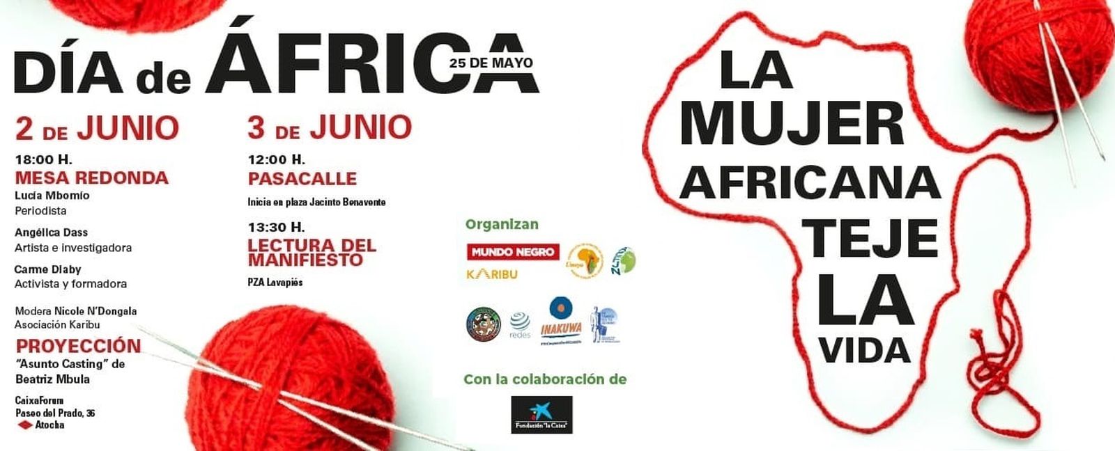 La mujer africana teje la Vida: Día de África 2023