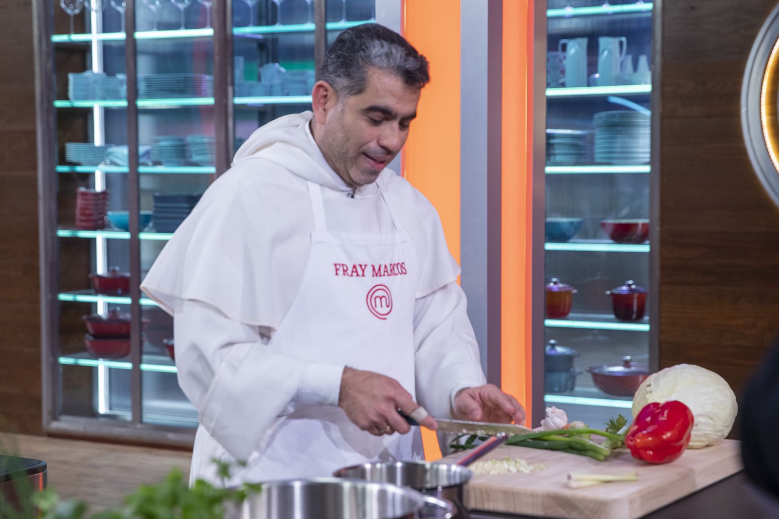 Fray Marcos, en los fogones de Masterchef