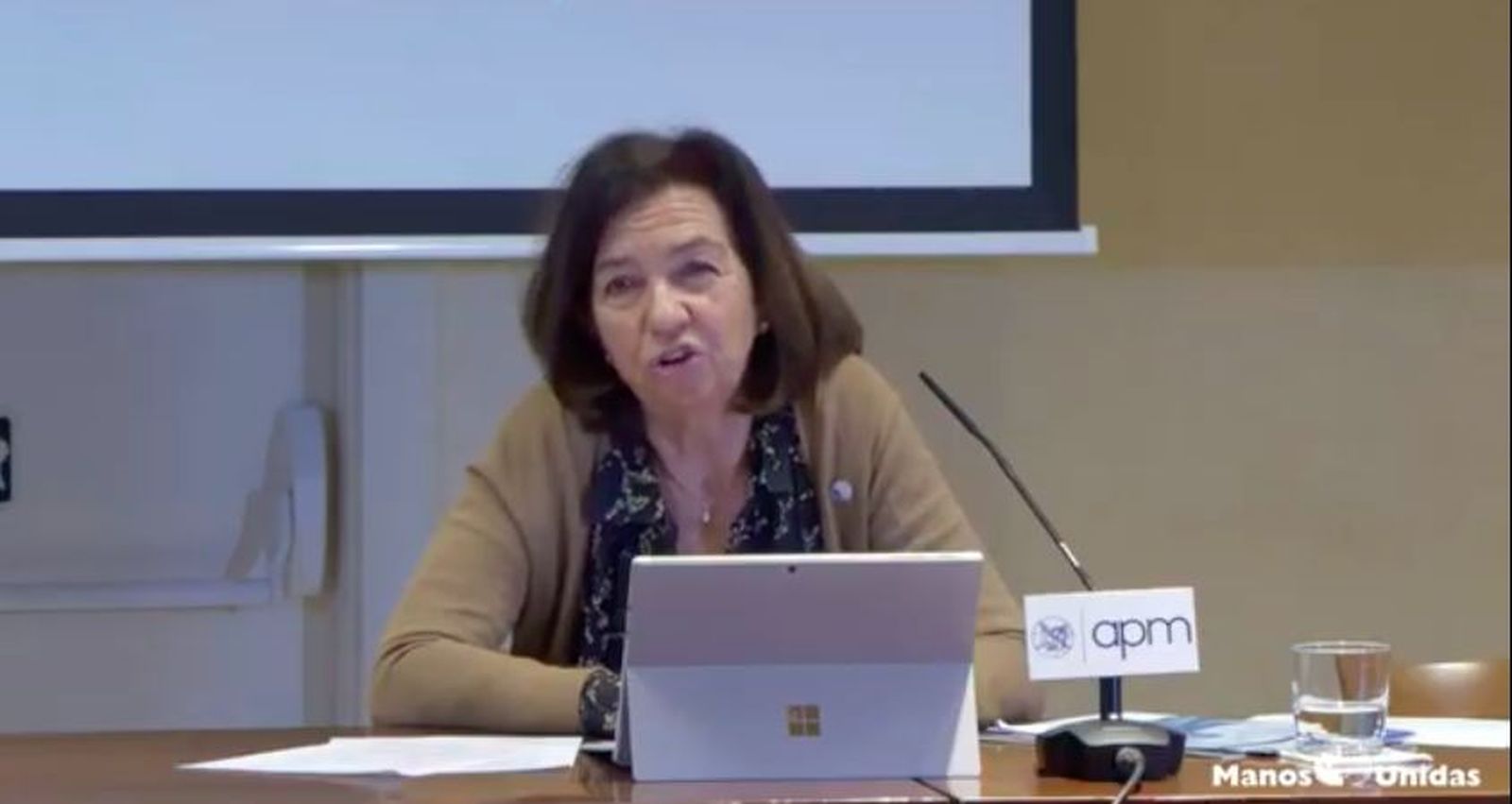 Clara Pardo, presidenta de Manos Unidas