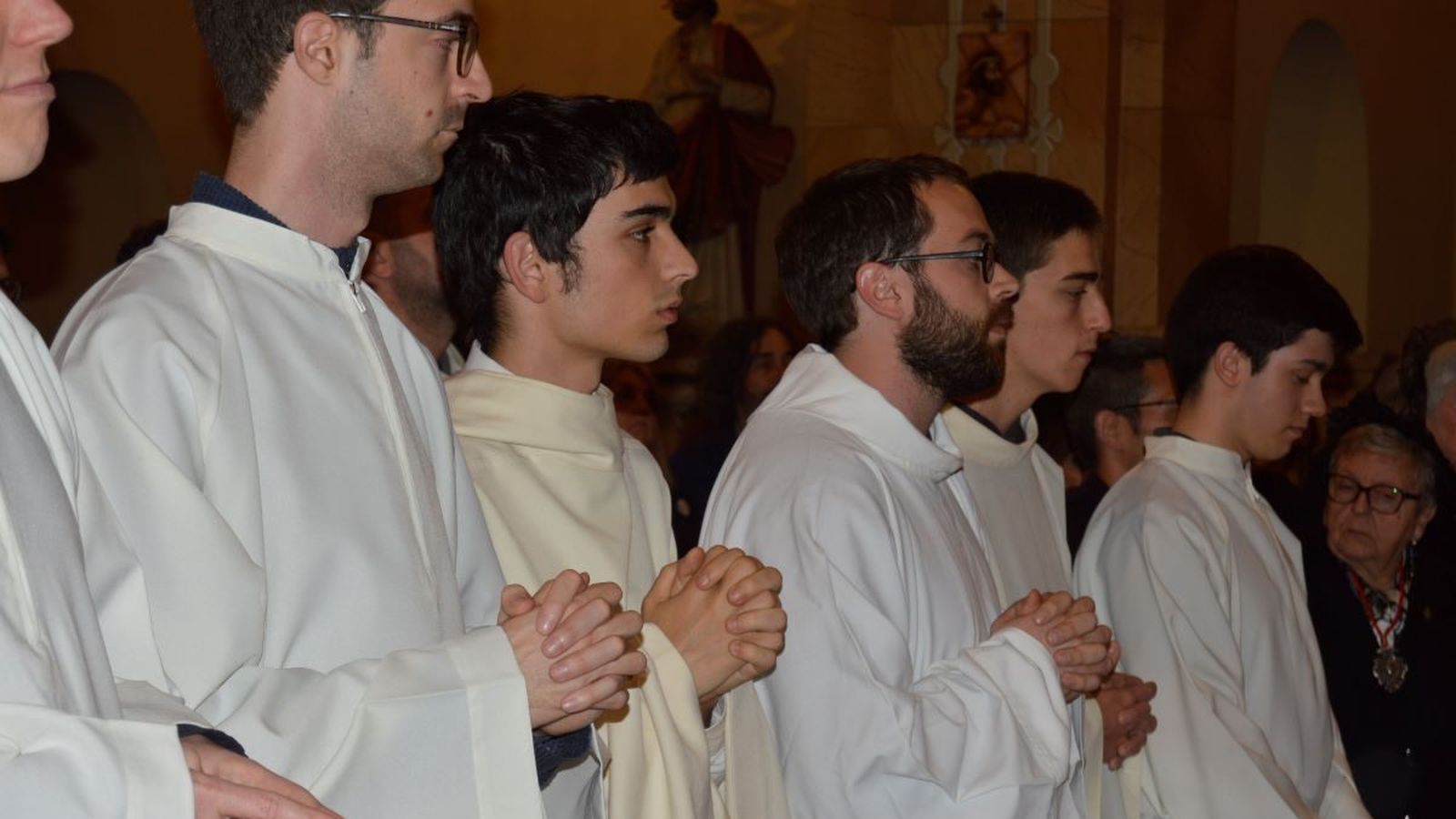 Seminaristas catalanes, en Tarragona.