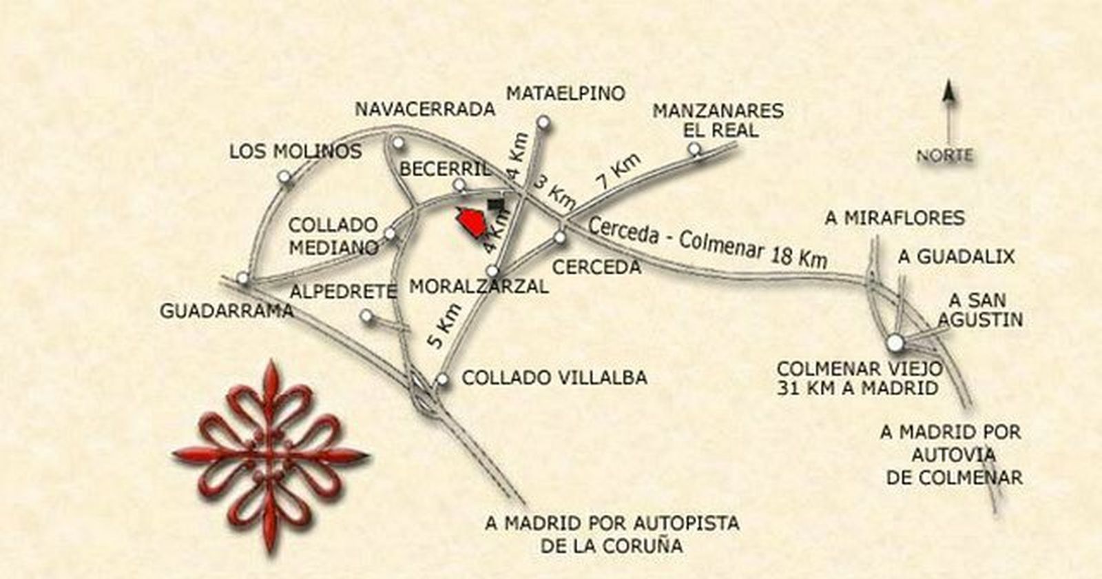 Mapa monasterio