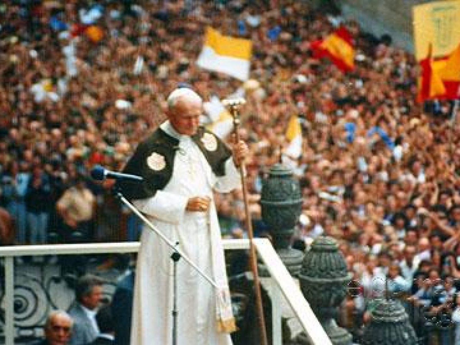 Juan Pablo II en Compostela