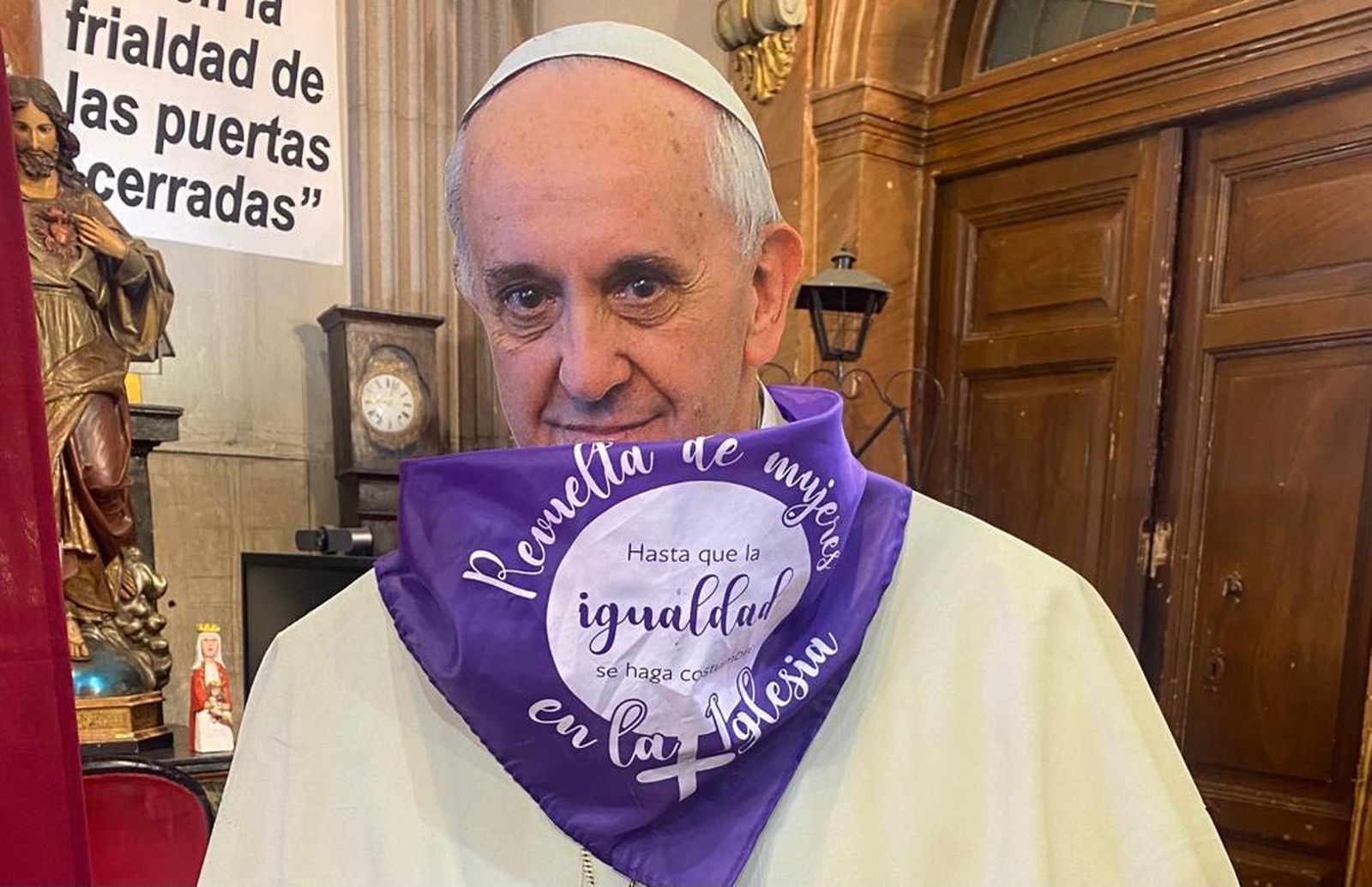 Francisco: "Hay que facilitar el cambio de la cultura patriarcal aún imperante"