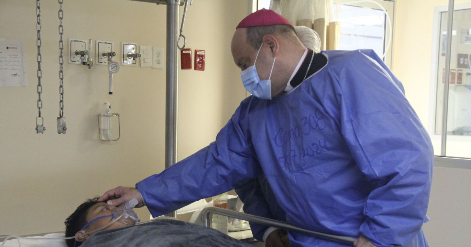 Acero, en el hospital