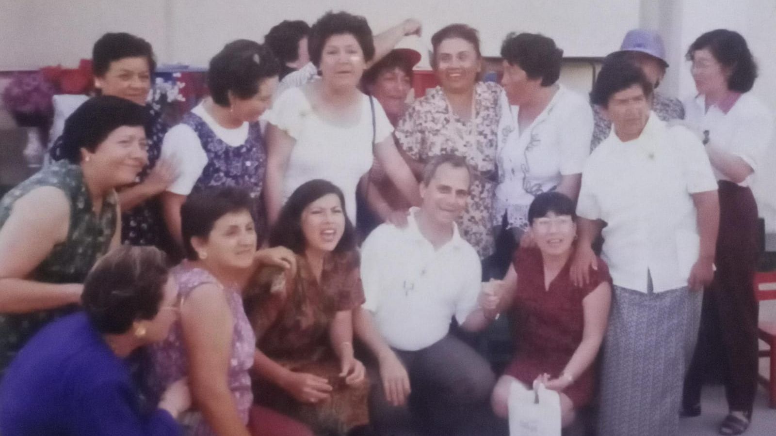 Robert Prevost y su feligresía en esta zona de Perú.